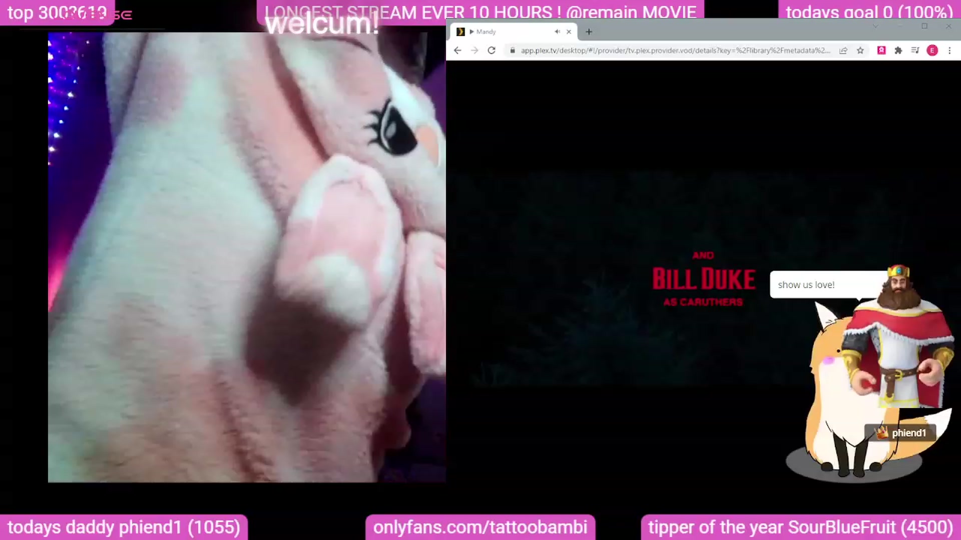 Gallery image thumbnail from Tattoobambi's myfreecams stream on, 10/04/2023, 07:42 image 19 of 20