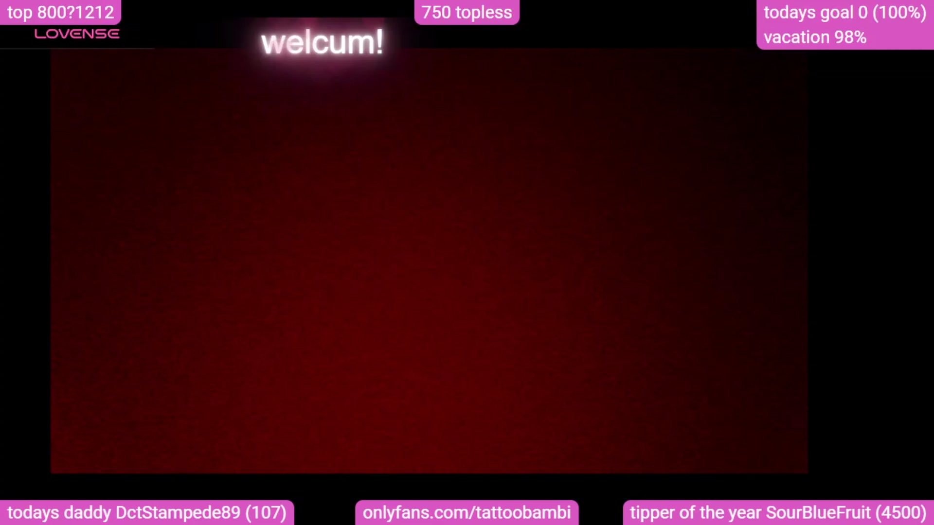 Gallery image thumbnail from Tattoobambi's myfreecams stream on, 10/07/2023, 23:32 image 3 of 20