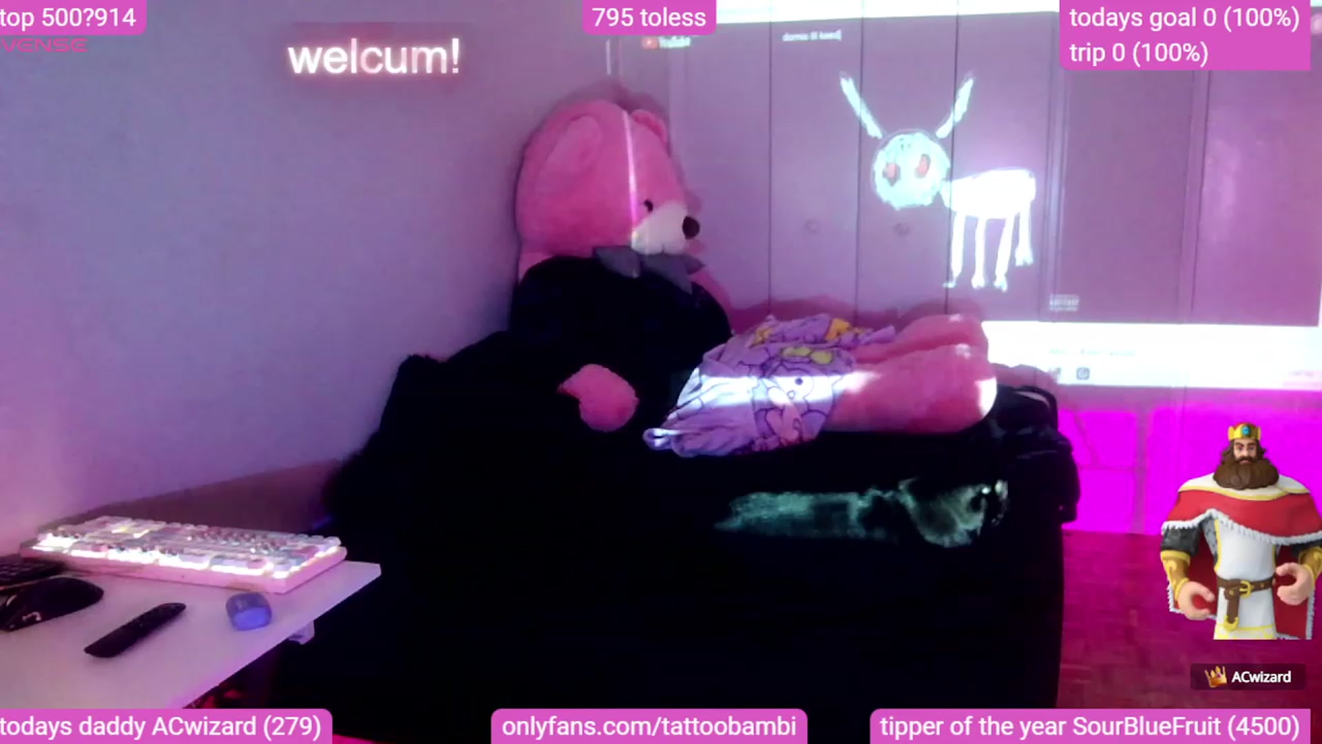 Gallery image thumbnail from Tattoobambi's myfreecams stream on, 10/30/2023, 21:05 image 1 of 20