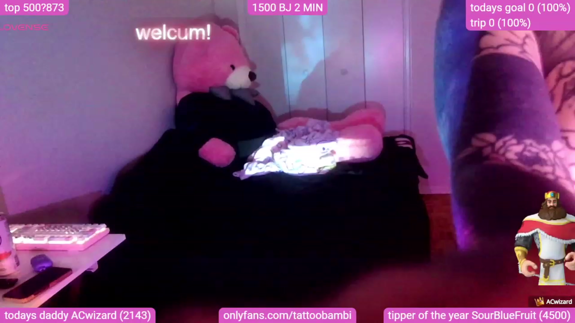 Gallery image thumbnail from Tattoobambi's myfreecams stream on, 10/30/2023, 22:01 image 14 of 20