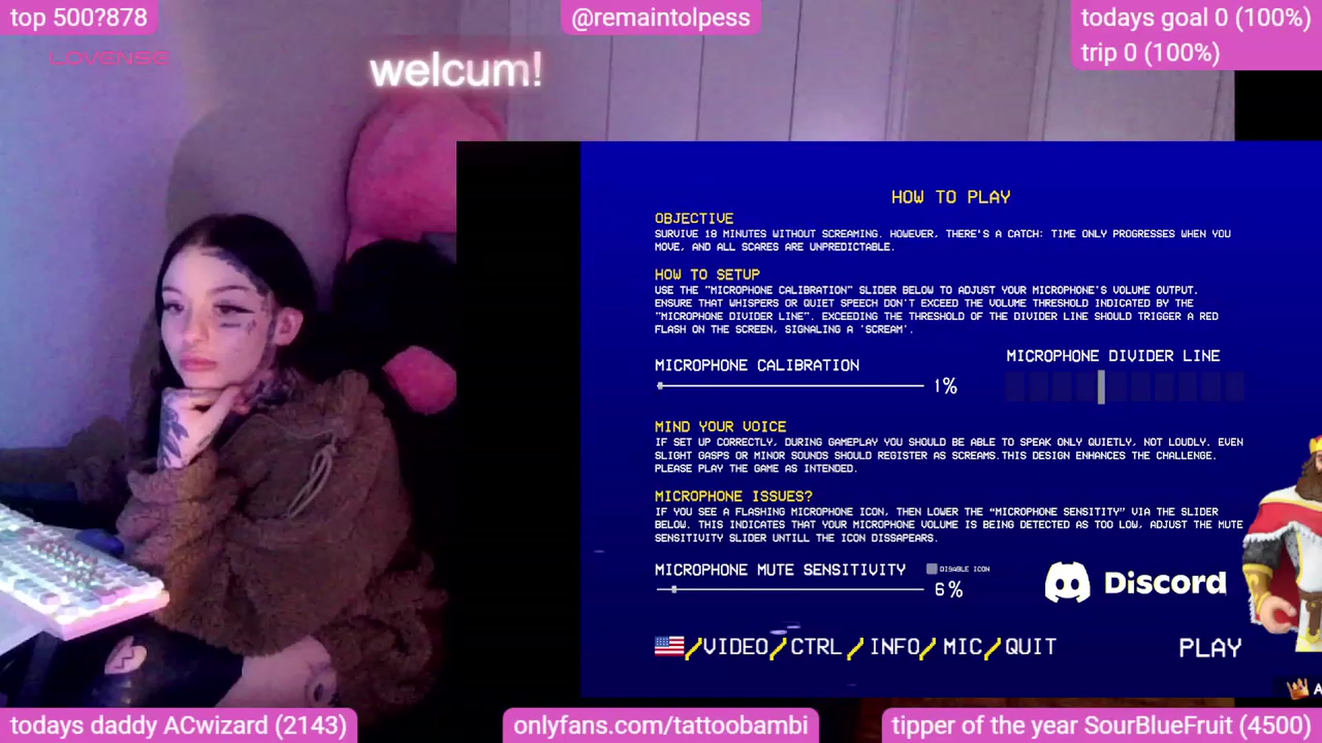 Gallery image thumbnail from Tattoobambi's myfreecams stream on, 10/31/2023, 24:04 image 17 of 20