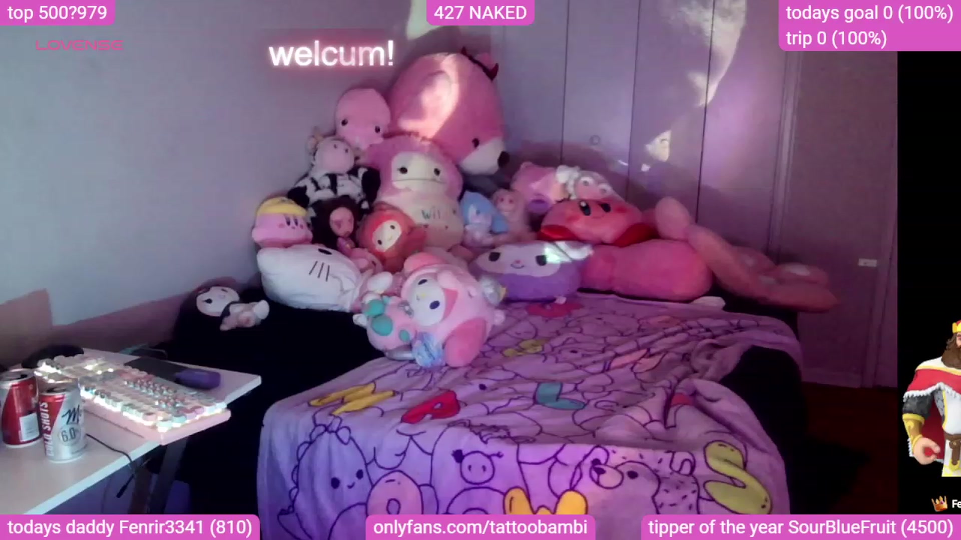 Gallery image thumbnail from Tattoobambi's myfreecams stream on, 11/02/2023, 03:26 image 14 of 20