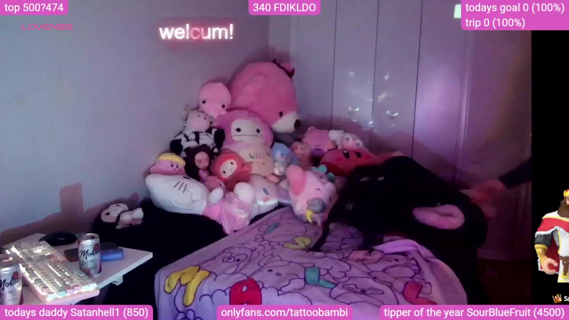 Gallery image thumbnail from Tattoobambi's myfreecams stream on, 11/02/2023, 04:15 image 14 of 20
