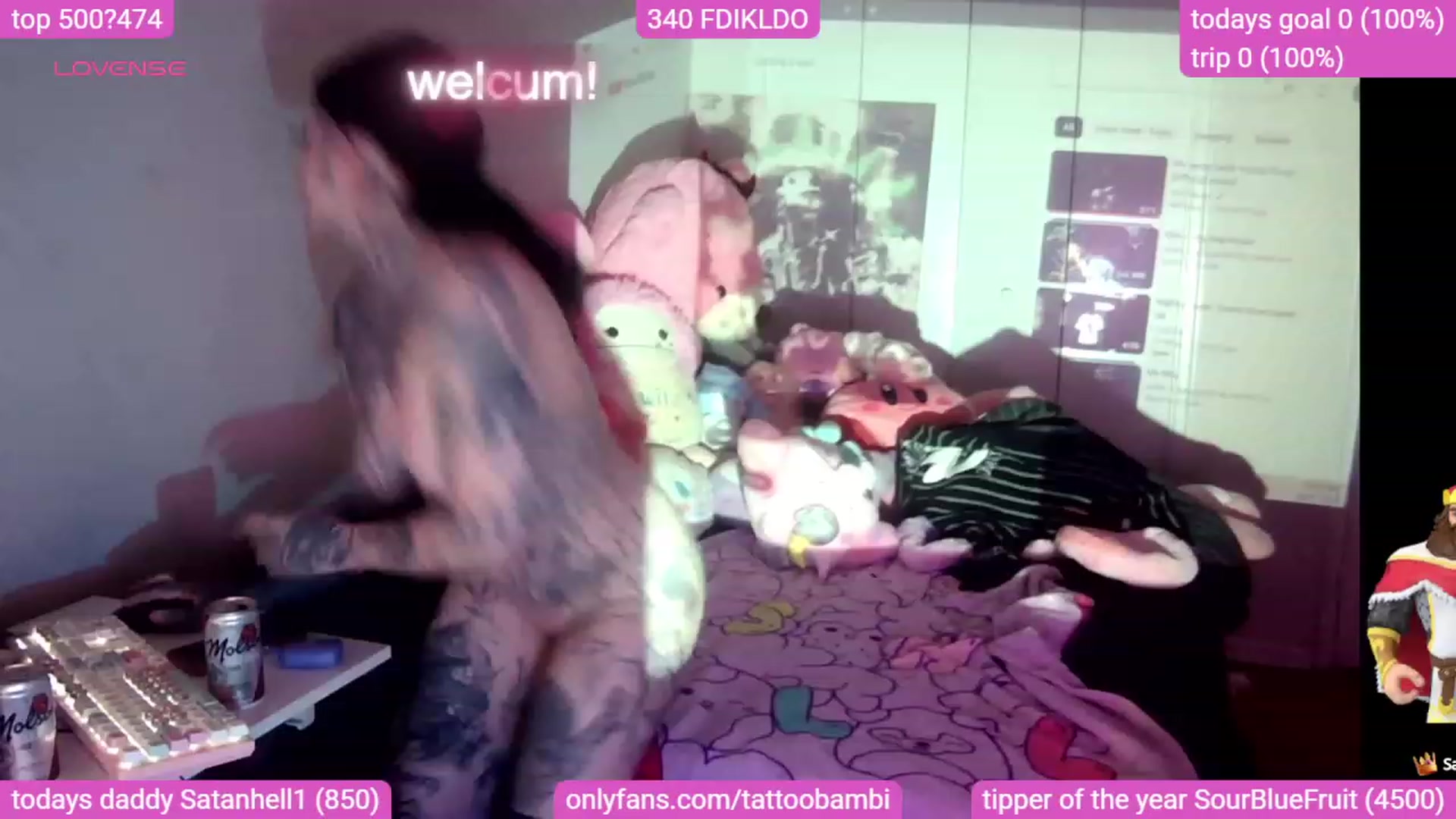 Gallery image thumbnail from Tattoobambi's myfreecams stream on, 11/02/2023, 04:15 image 15 of 20