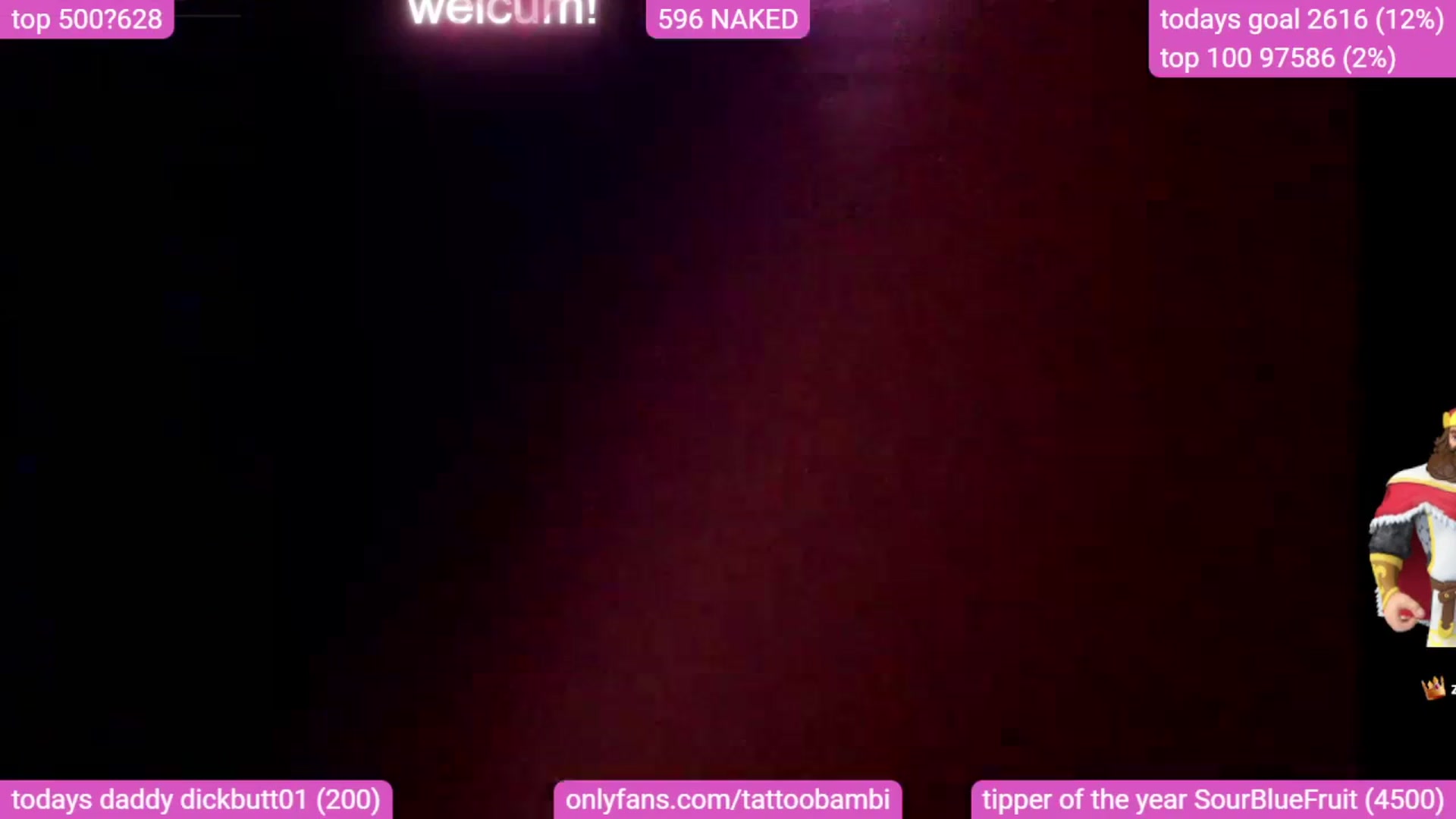 Gallery image thumbnail from Tattoobambi's myfreecams stream on, 11/06/2023, 07:28 image 5 of 20