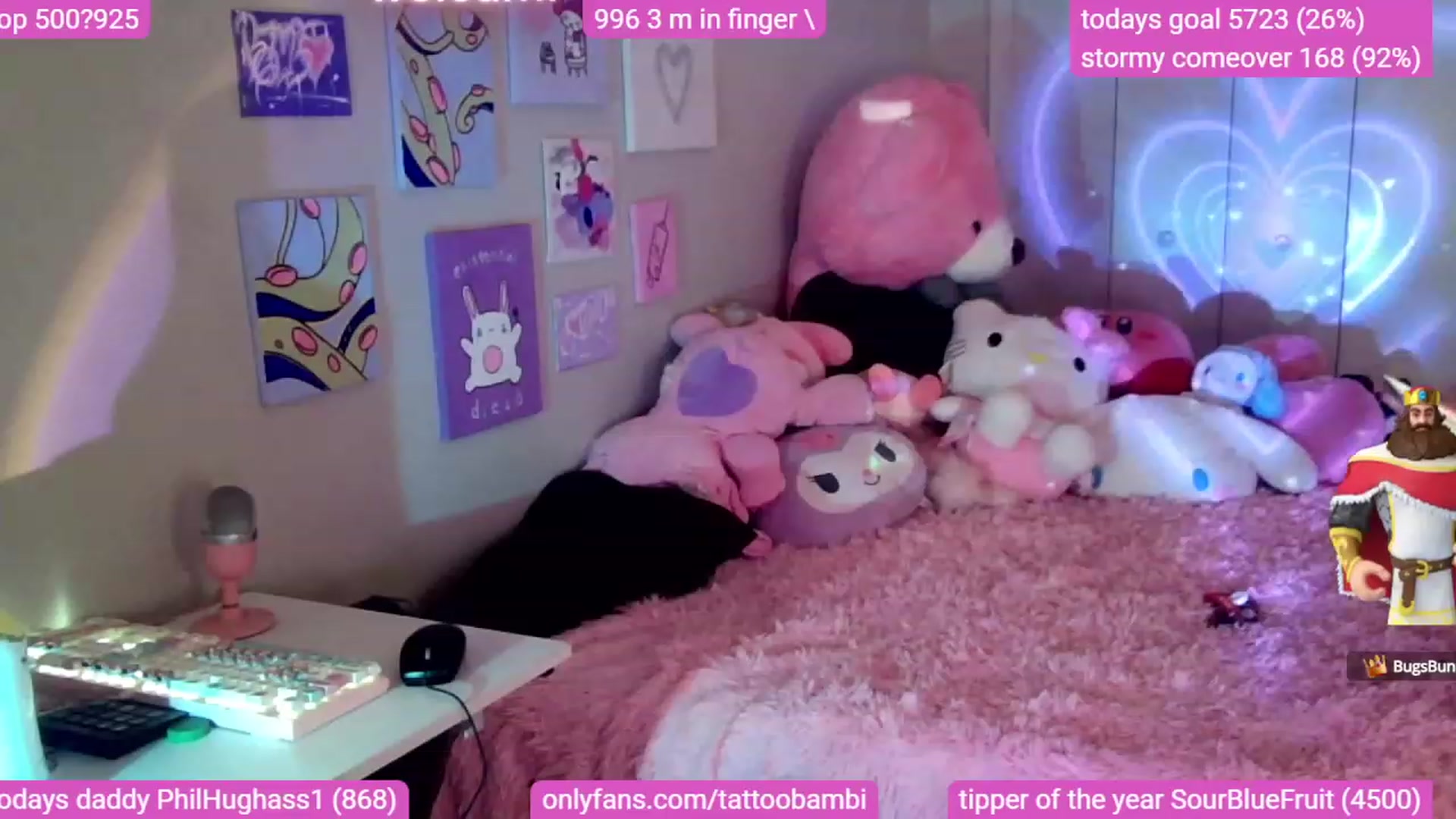 Gallery image thumbnail from Tattoobambi's myfreecams stream on, 11/16/2023, 03:57 image 8 of 20