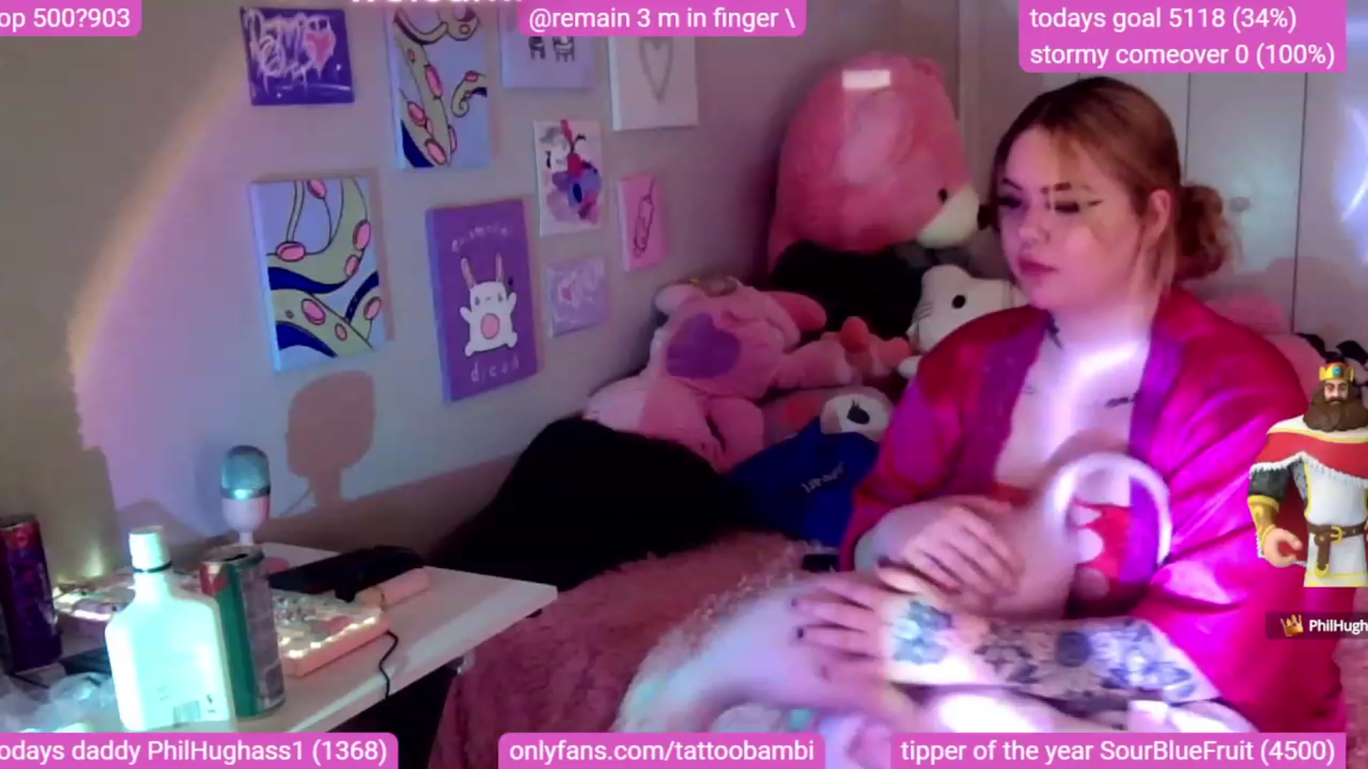Gallery image thumbnail from Tattoobambi's myfreecams stream on, 11/16/2023, 03:57 image 13 of 20