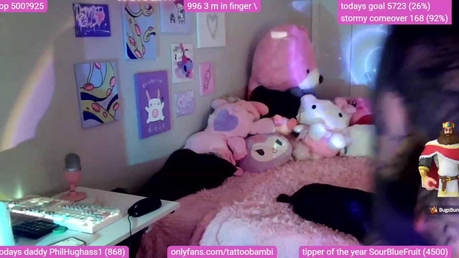 Gallery image thumbnail from Tattoobambi's myfreecams stream on, 11/16/2023, 03:57 image 7 of 20