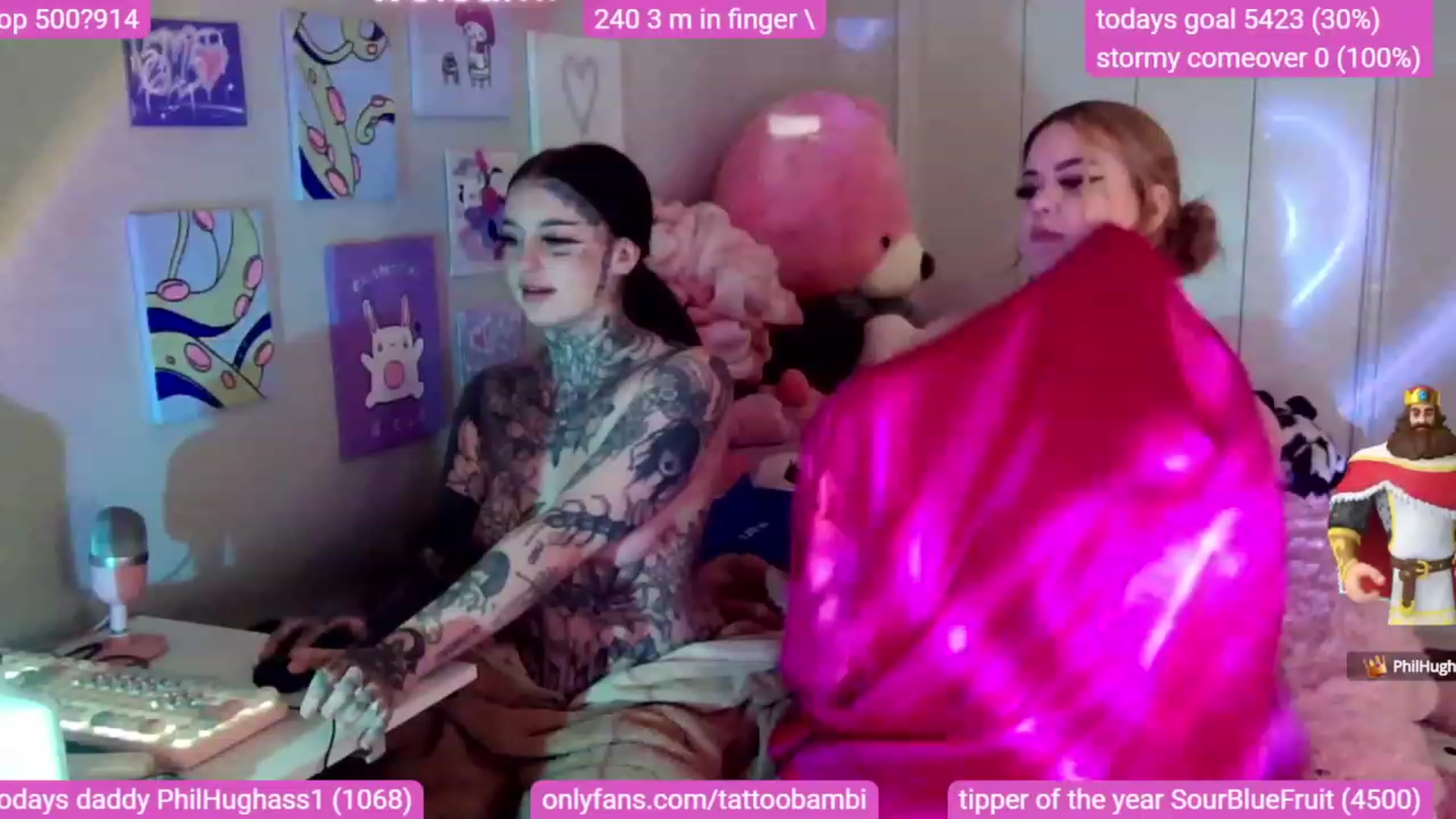Gallery image thumbnail from Tattoobambi's myfreecams stream on, 11/16/2023, 03:57 image 11 of 20