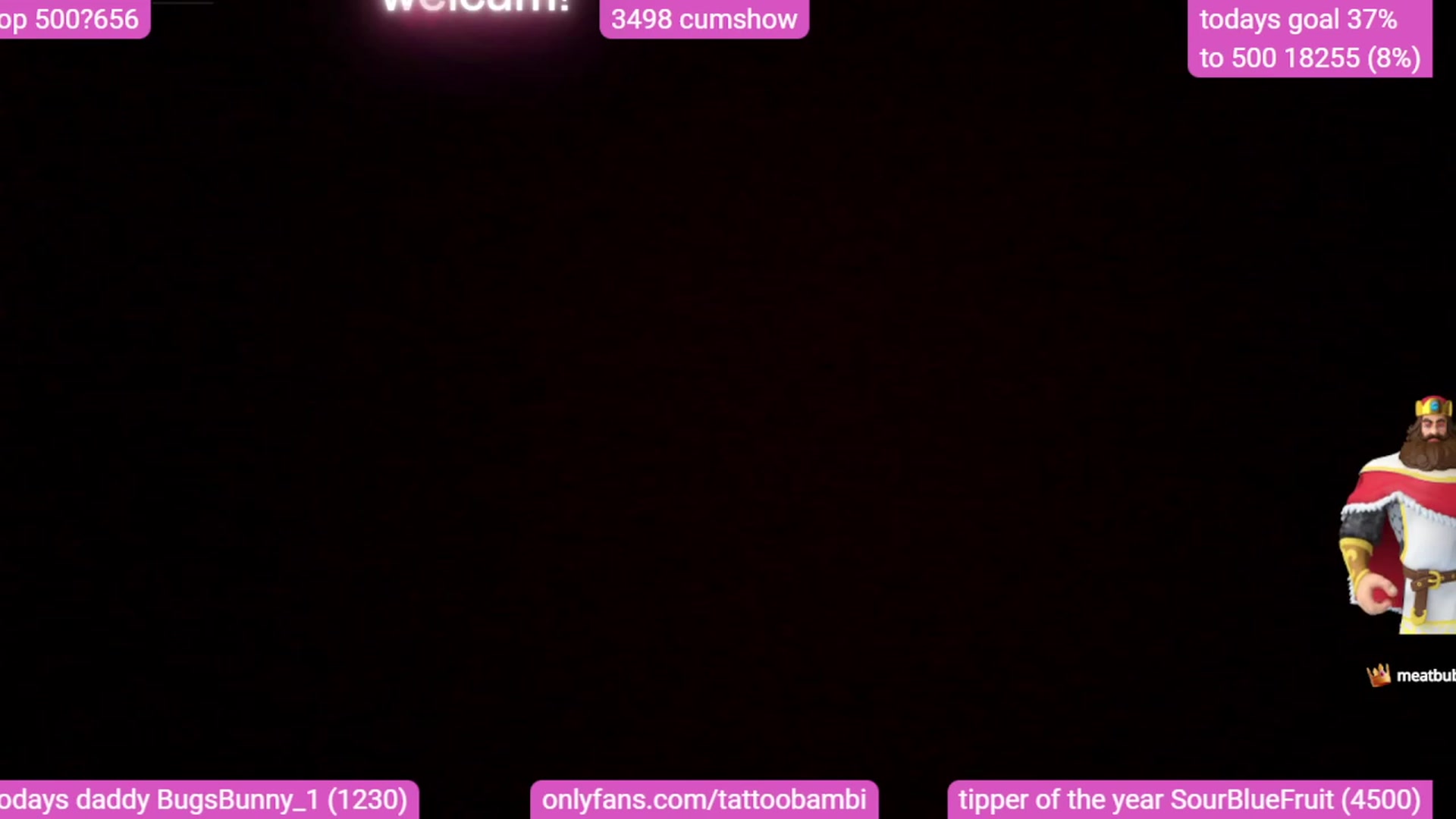Gallery image thumbnail from Tattoobambi's myfreecams stream on, 11/18/2023, 04:03 image 19 of 20