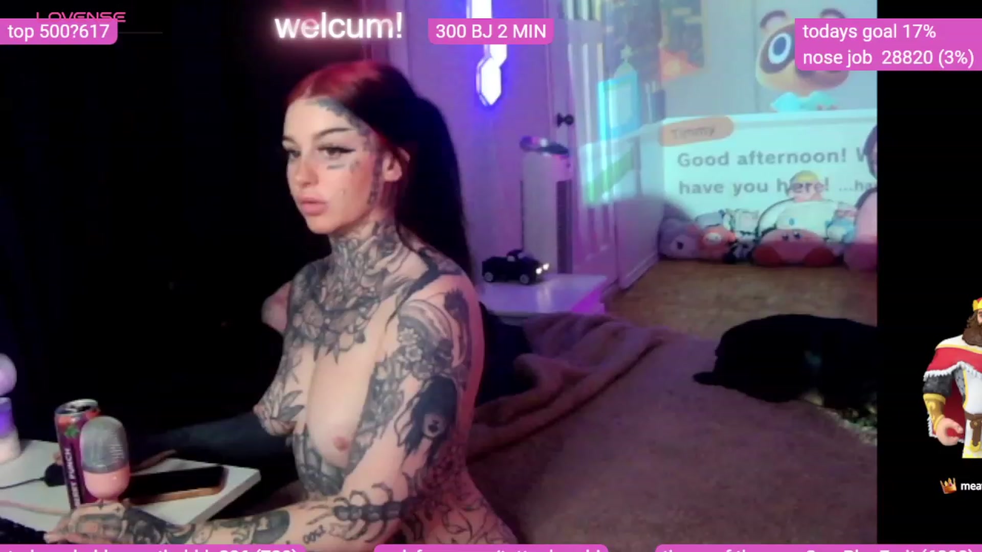 Gallery image thumbnail from Tattoobambi's myfreecams stream on, 12/08/2023, 04:24 image 13 of 20