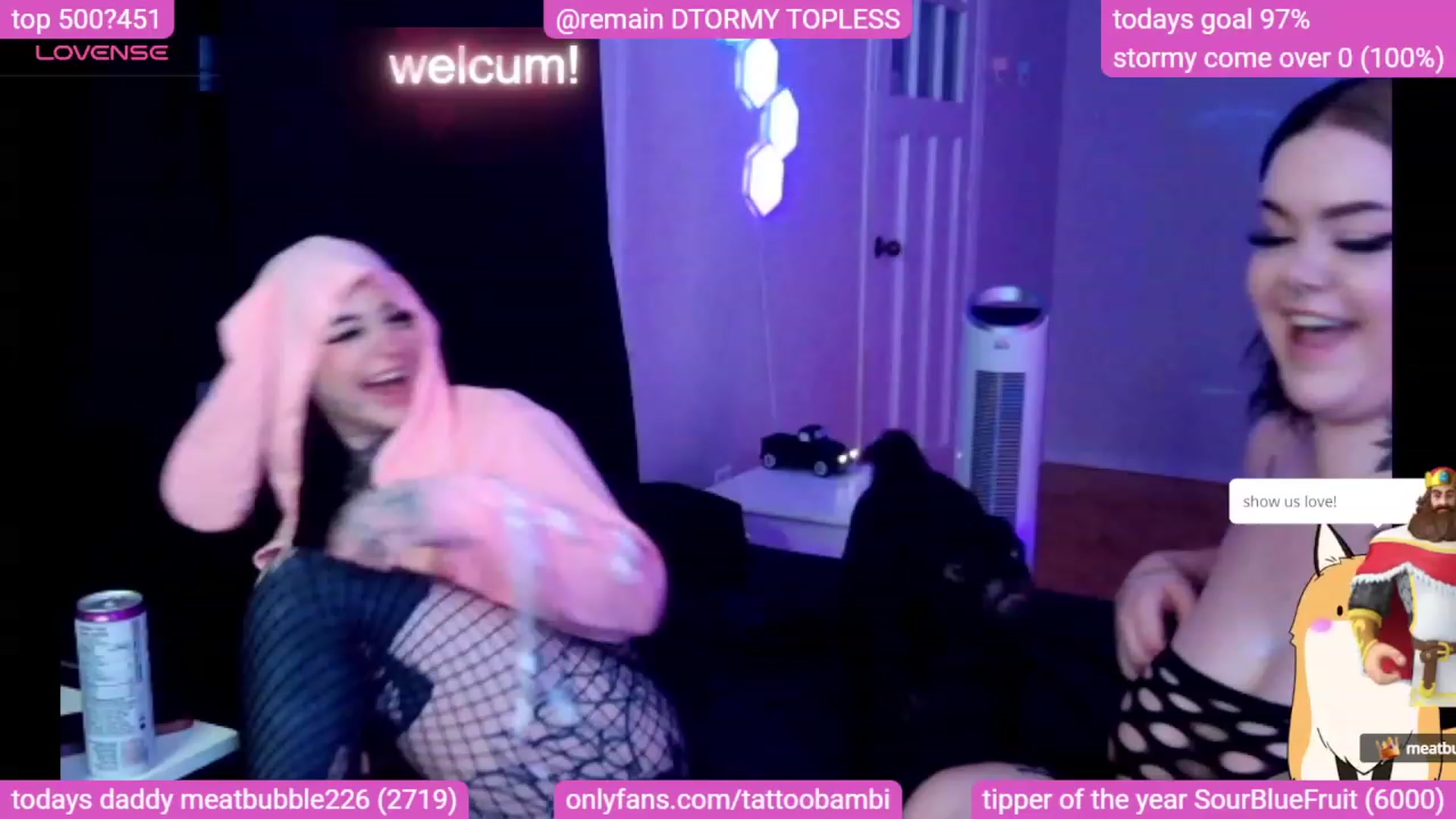 Gallery image thumbnail from Tattoobambi's myfreecams stream on, 12/10/2023, 04:50 image 19 of 20