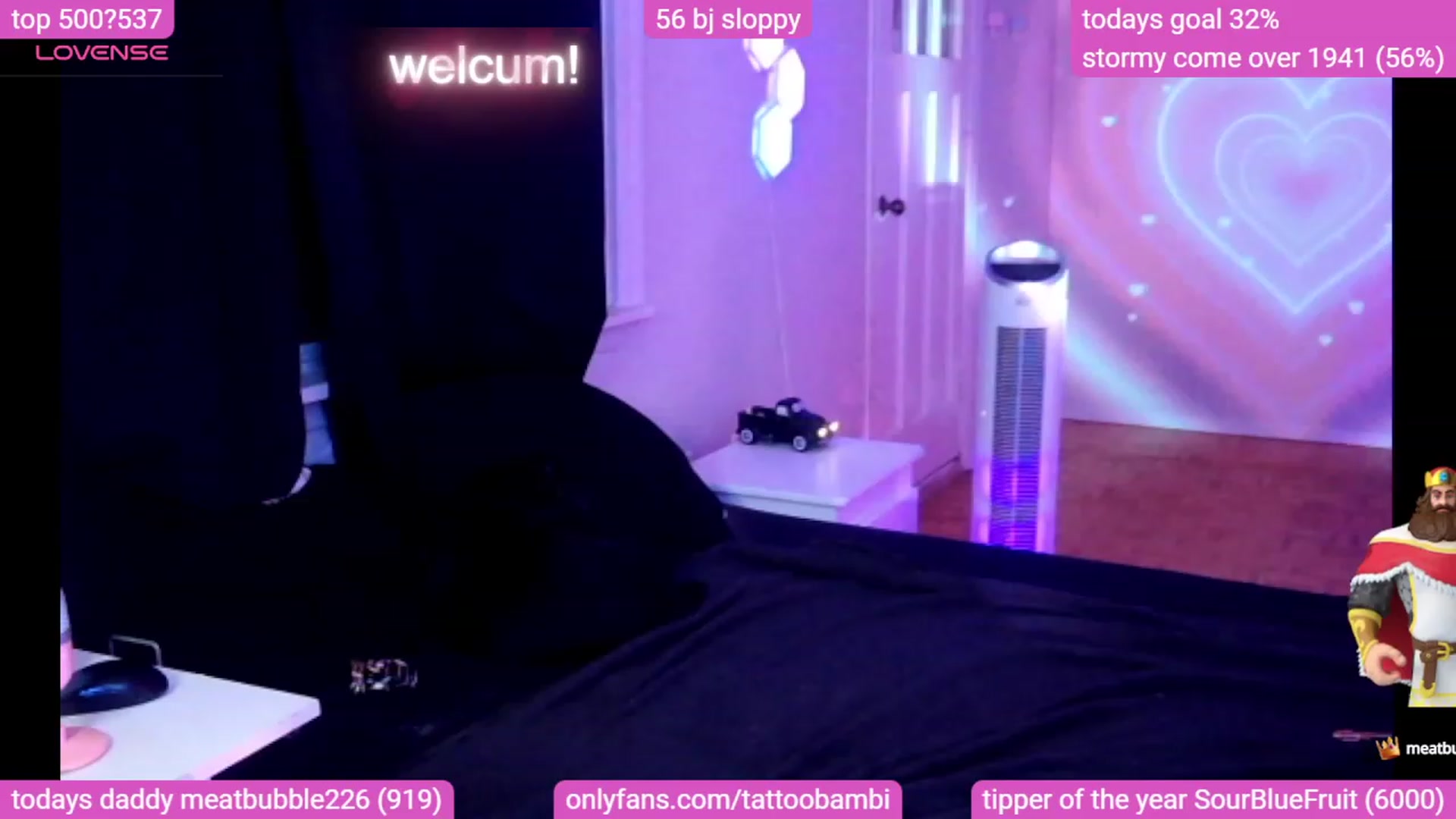 Gallery image thumbnail from Tattoobambi's myfreecams stream on, 12/10/2023, 04:50 image 9 of 20