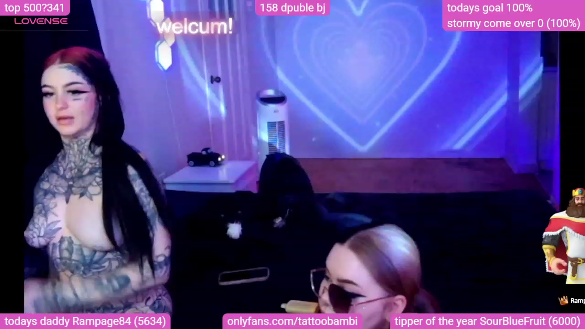 Gallery image thumbnail from Tattoobambi's myfreecams stream on, 12/10/2023, 07:25 image 10 of 20