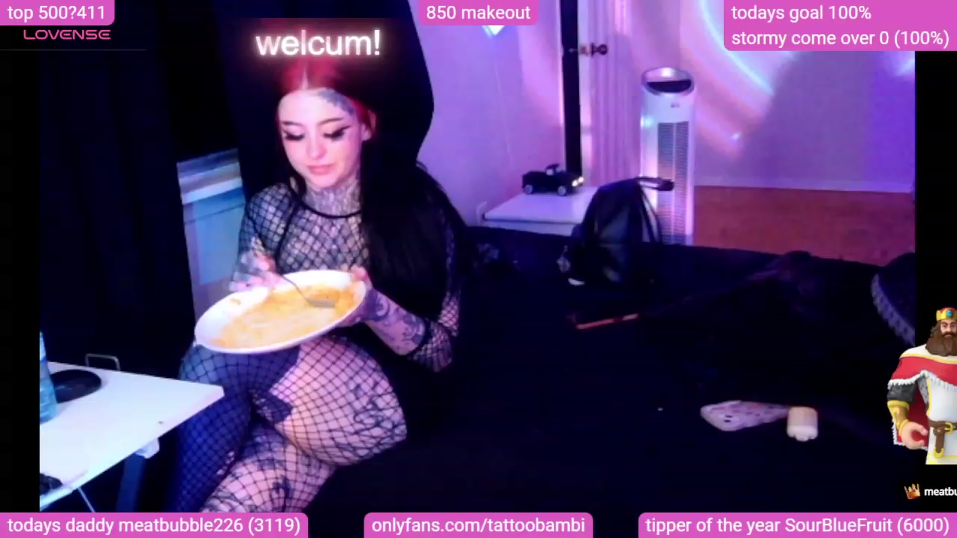 Gallery image thumbnail from Tattoobambi's myfreecams stream on, 12/10/2023, 07:25 image 2 of 20