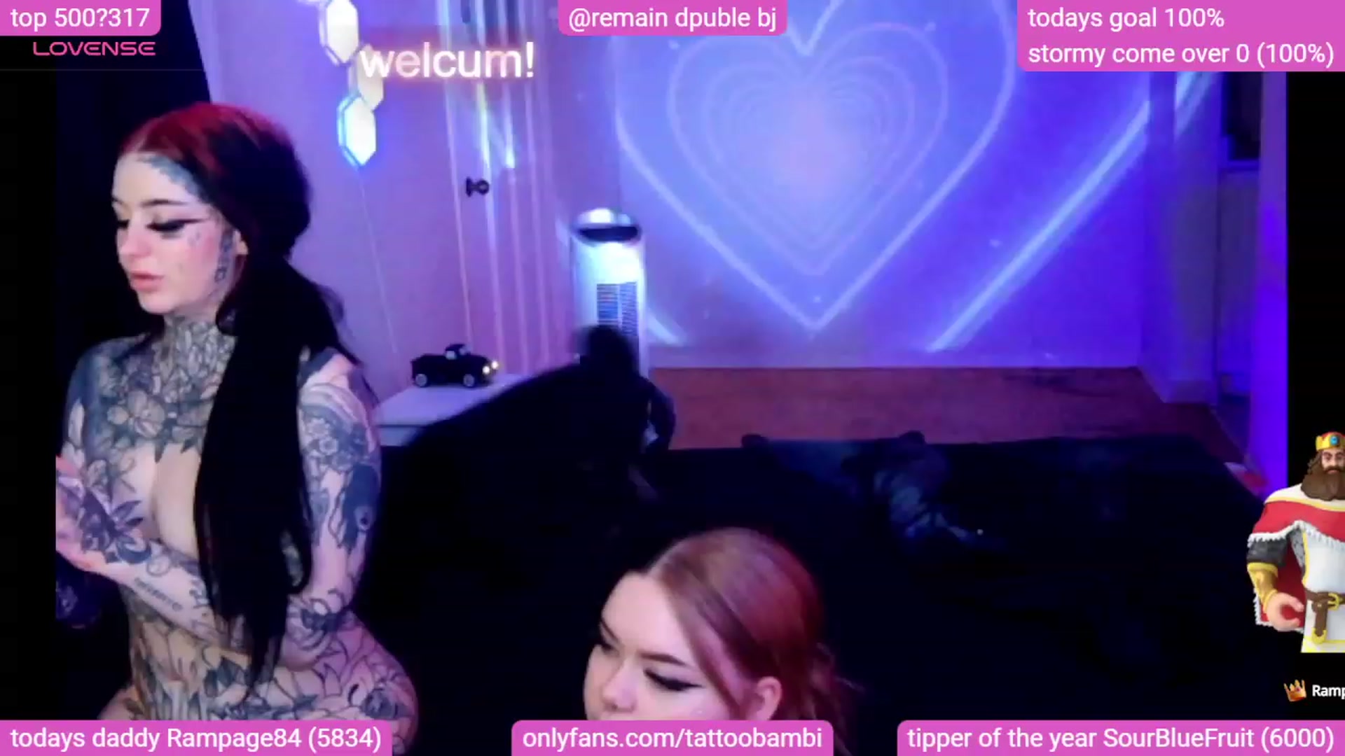 Gallery image thumbnail from Tattoobambi's myfreecams stream on, 12/10/2023, 07:25 image 12 of 20