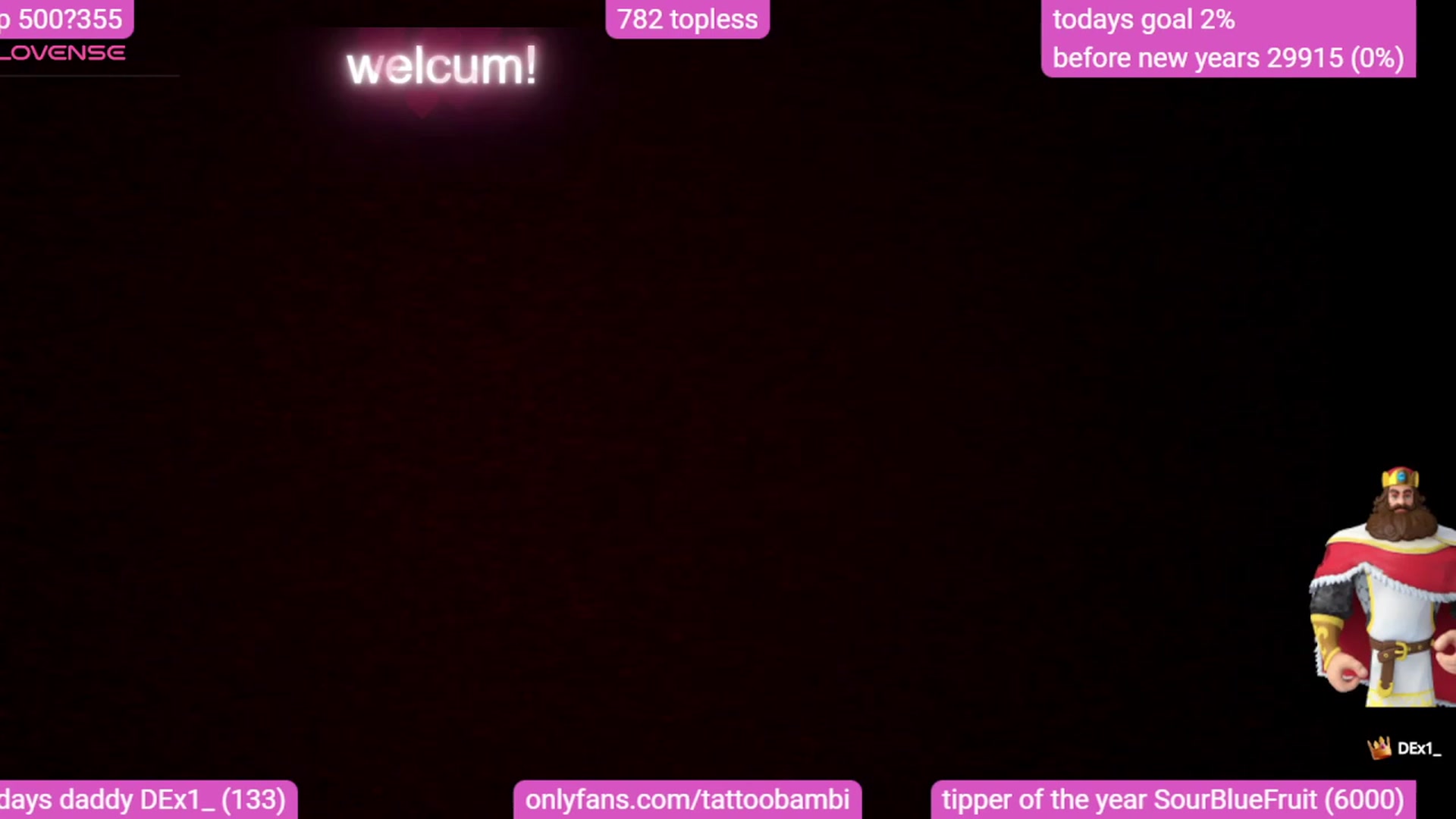 Gallery image thumbnail from Tattoobambi's myfreecams stream on, 12/13/2023, 01:55 image 18 of 20