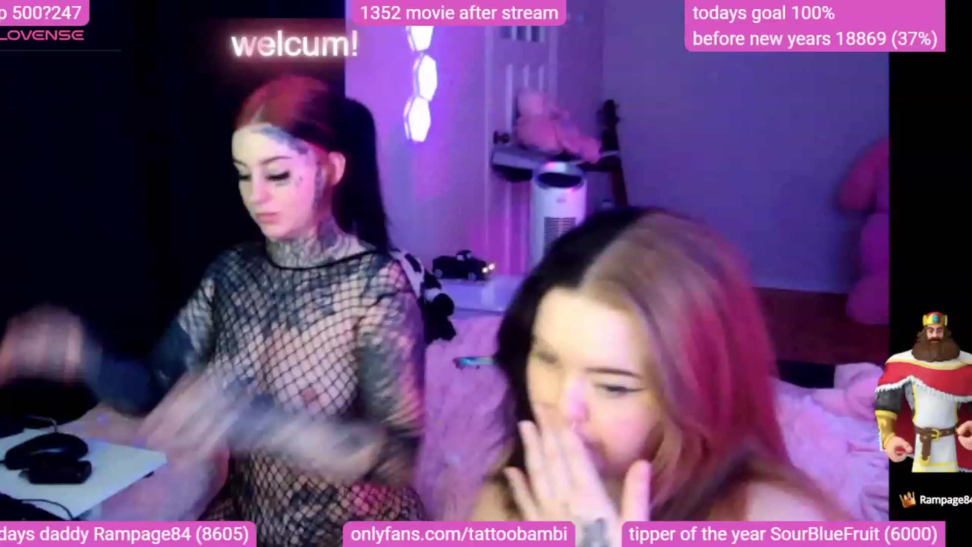 Gallery image thumbnail from Tattoobambi's myfreecams stream on, 12/13/2023, 06:02 image 20 of 20
