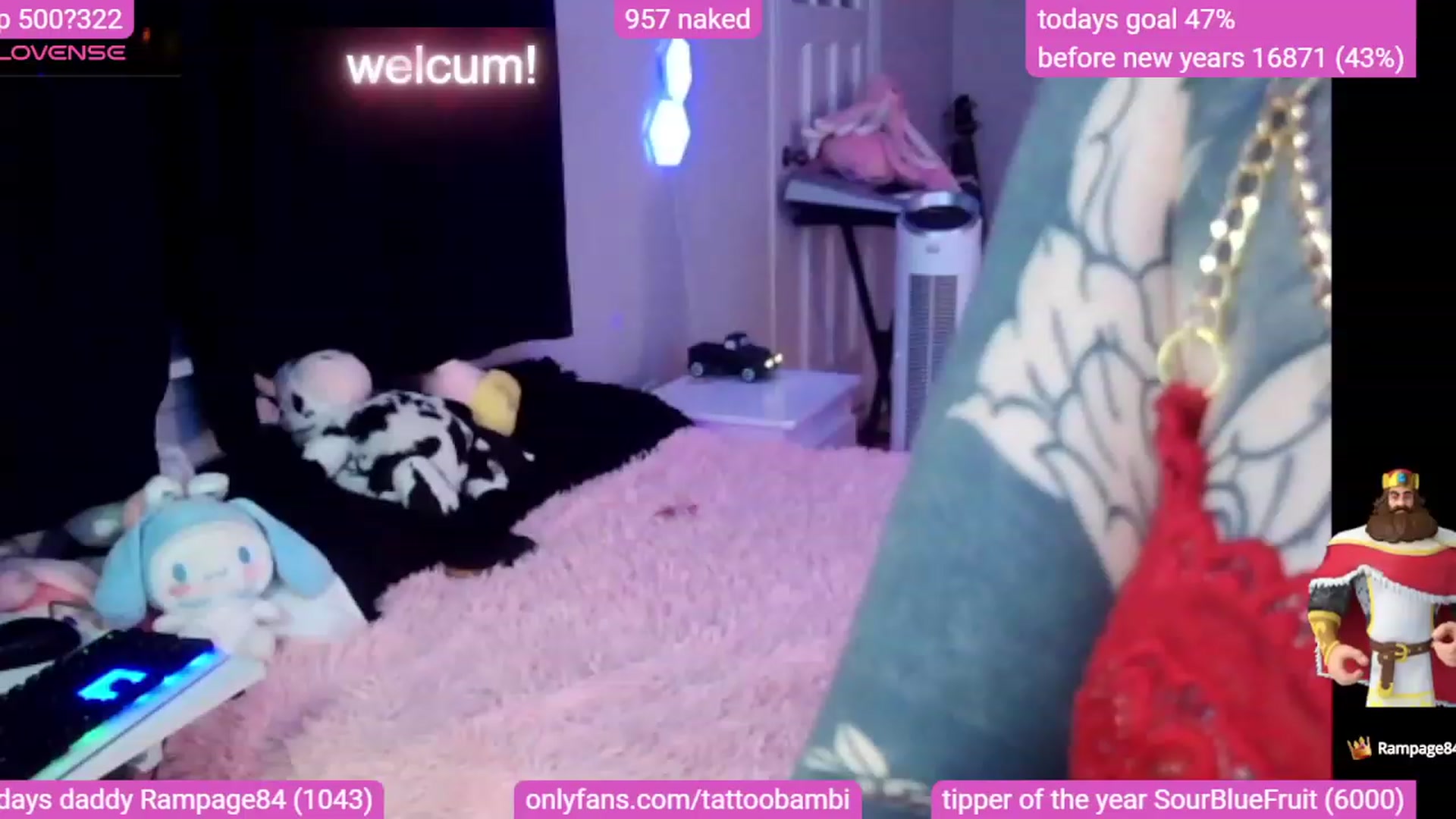 Gallery image thumbnail from Tattoobambi's myfreecams stream on, 12/15/2023, 23:00 image 14 of 20