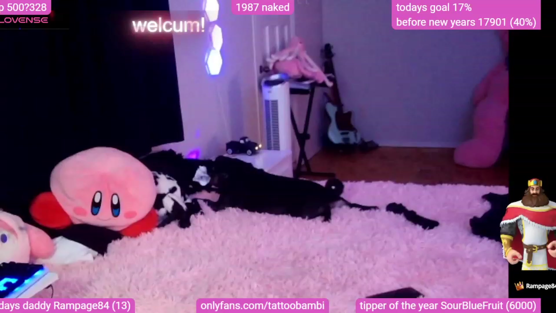 Gallery image thumbnail from Tattoobambi's myfreecams stream on, 12/15/2023, 23:00 image 1 of 20