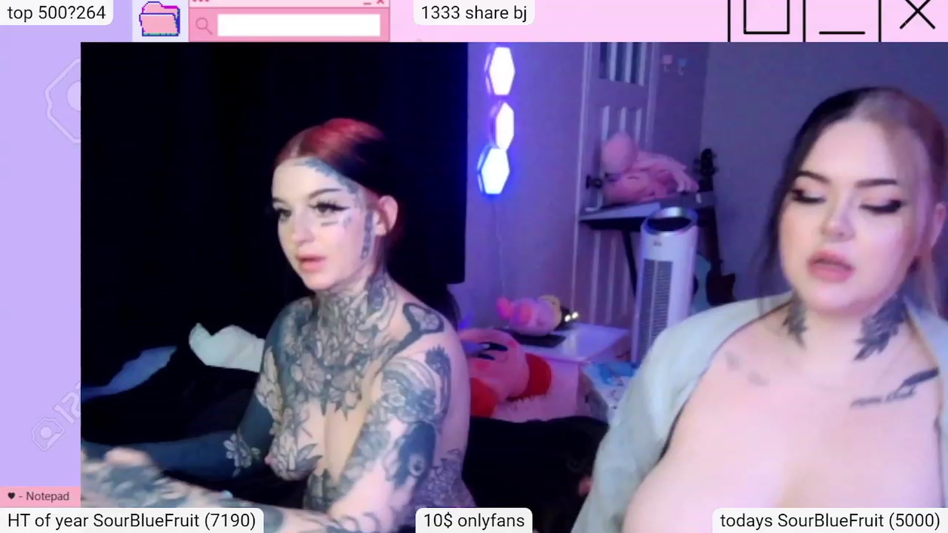 Gallery image thumbnail from Tattoobambi's myfreecams stream on, 12/18/2023, 02:33 image 9 of 20