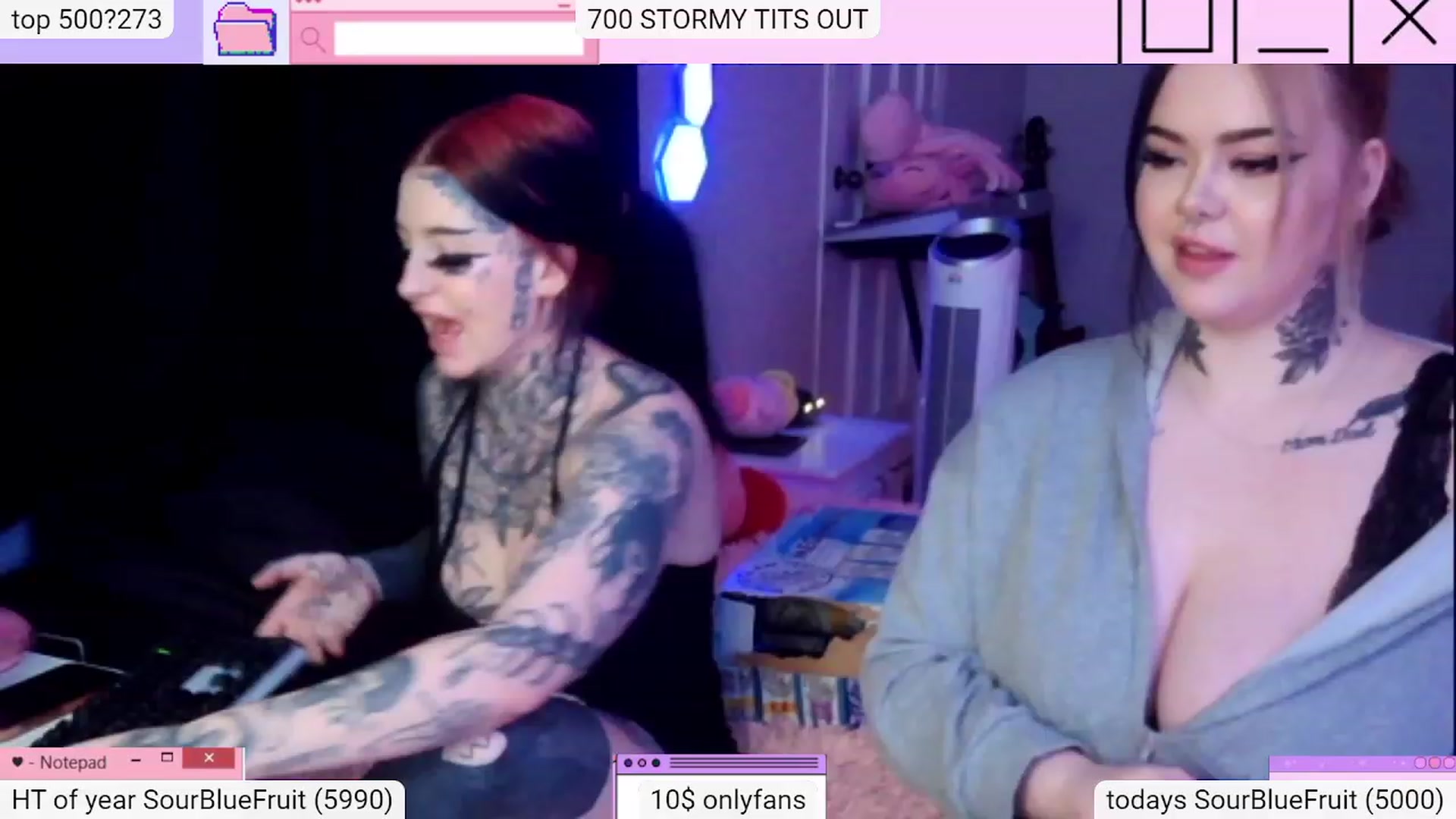 Gallery image thumbnail from Tattoobambi's myfreecams stream on, 12/18/2023, 02:33 image 3 of 20