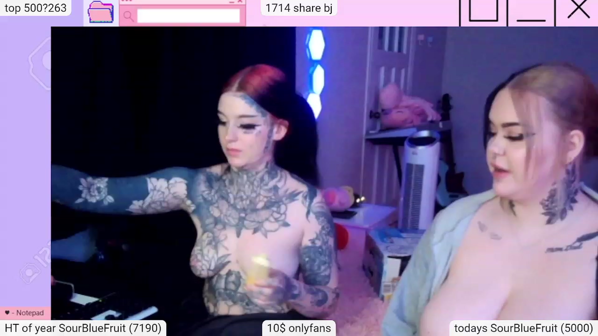 Gallery image thumbnail from Tattoobambi's myfreecams stream on, 12/18/2023, 02:33 image 16 of 20