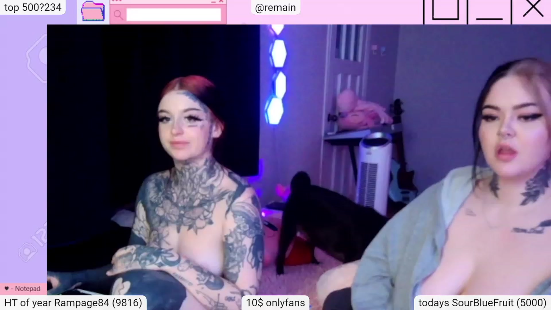 Gallery image thumbnail from Tattoobambi's myfreecams stream on, 12/18/2023, 04:22 image 12 of 20
