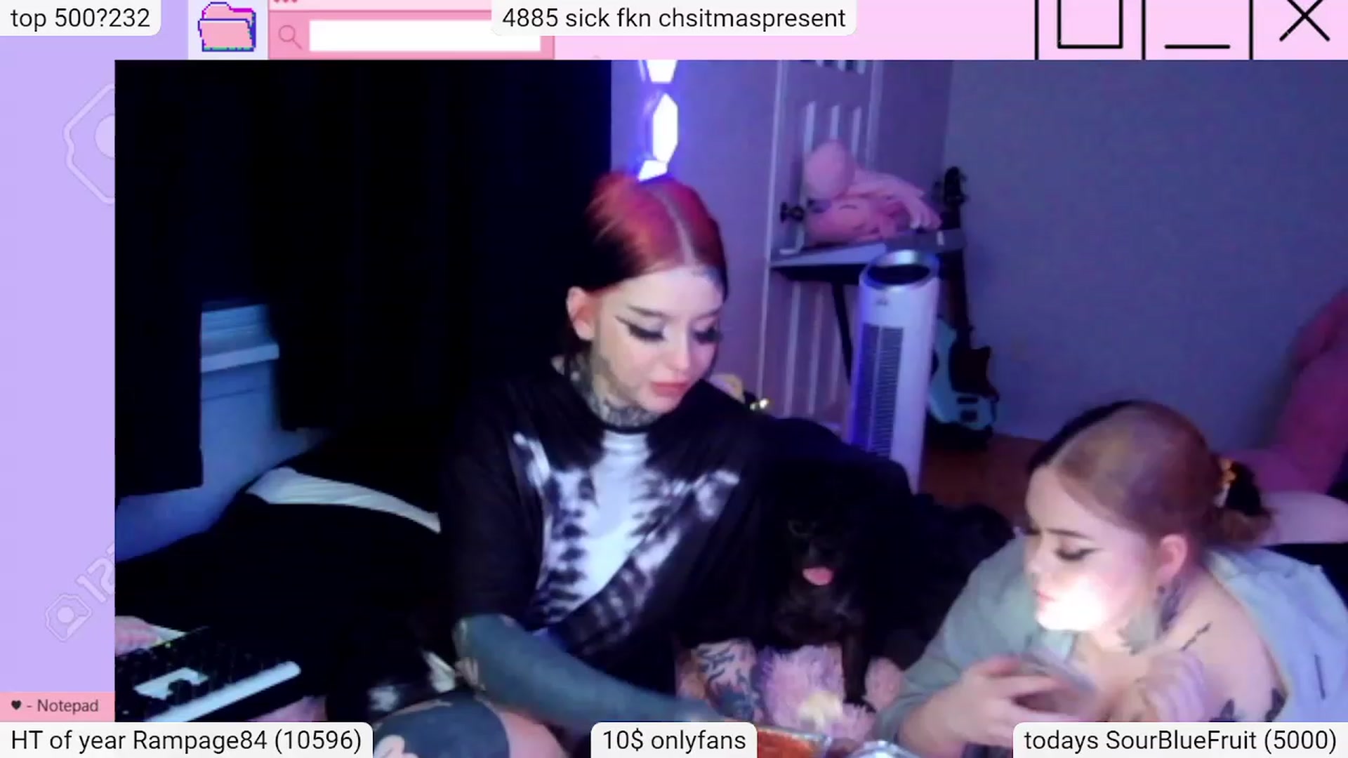 Gallery image thumbnail from Tattoobambi's myfreecams stream on, 12/18/2023, 04:22 image 18 of 20