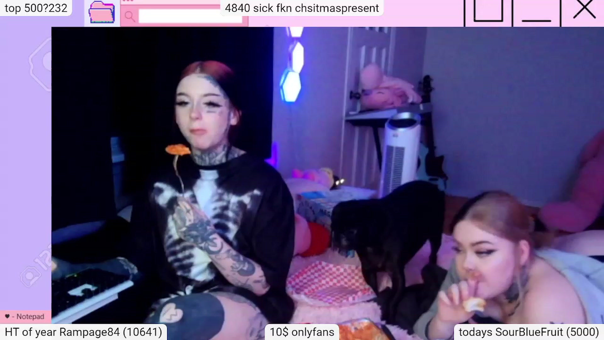 Gallery image thumbnail from Tattoobambi's myfreecams stream on, 12/18/2023, 04:22 image 20 of 20