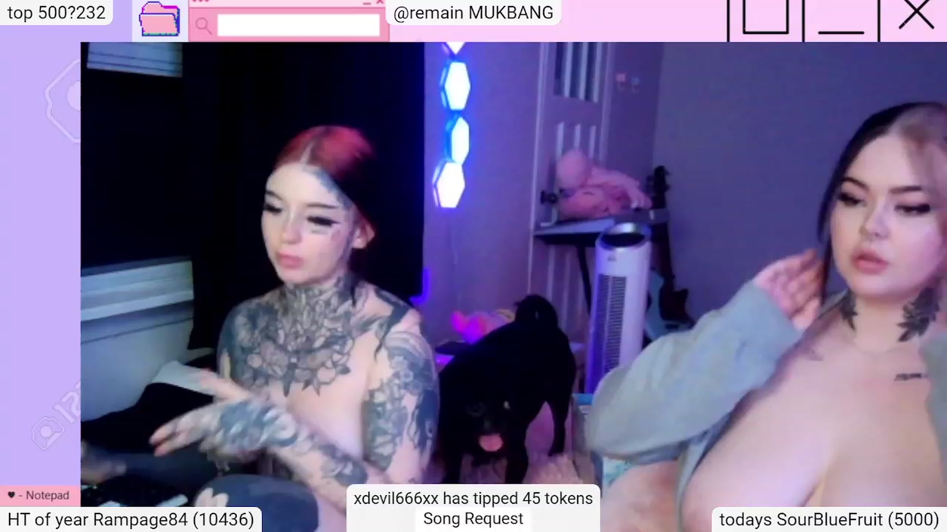 Gallery image thumbnail from Tattoobambi's myfreecams stream on, 12/18/2023, 04:22 image 14 of 20