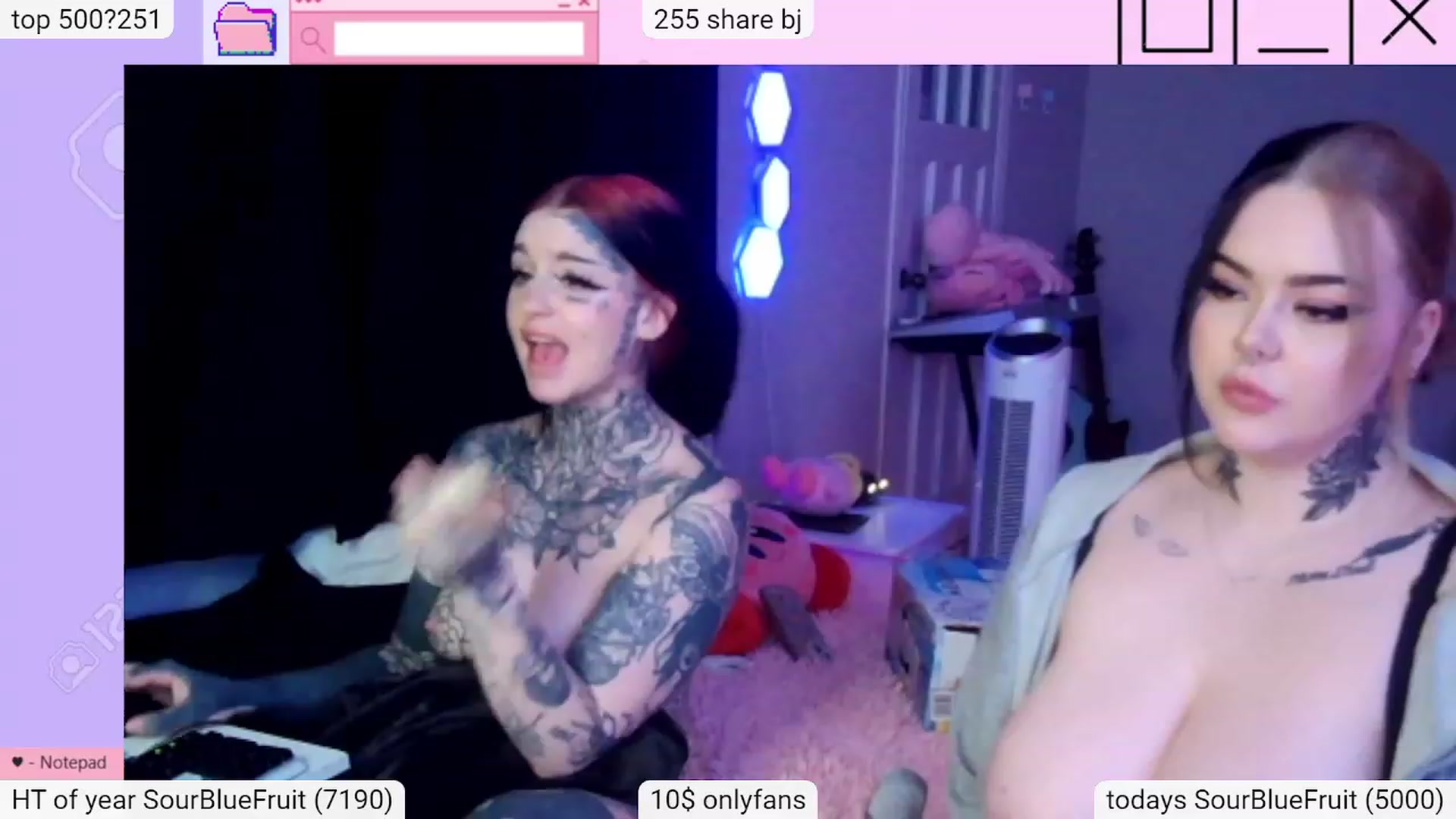 Gallery image thumbnail from Tattoobambi's myfreecams stream on, 12/18/2023, 04:22 image 2 of 20