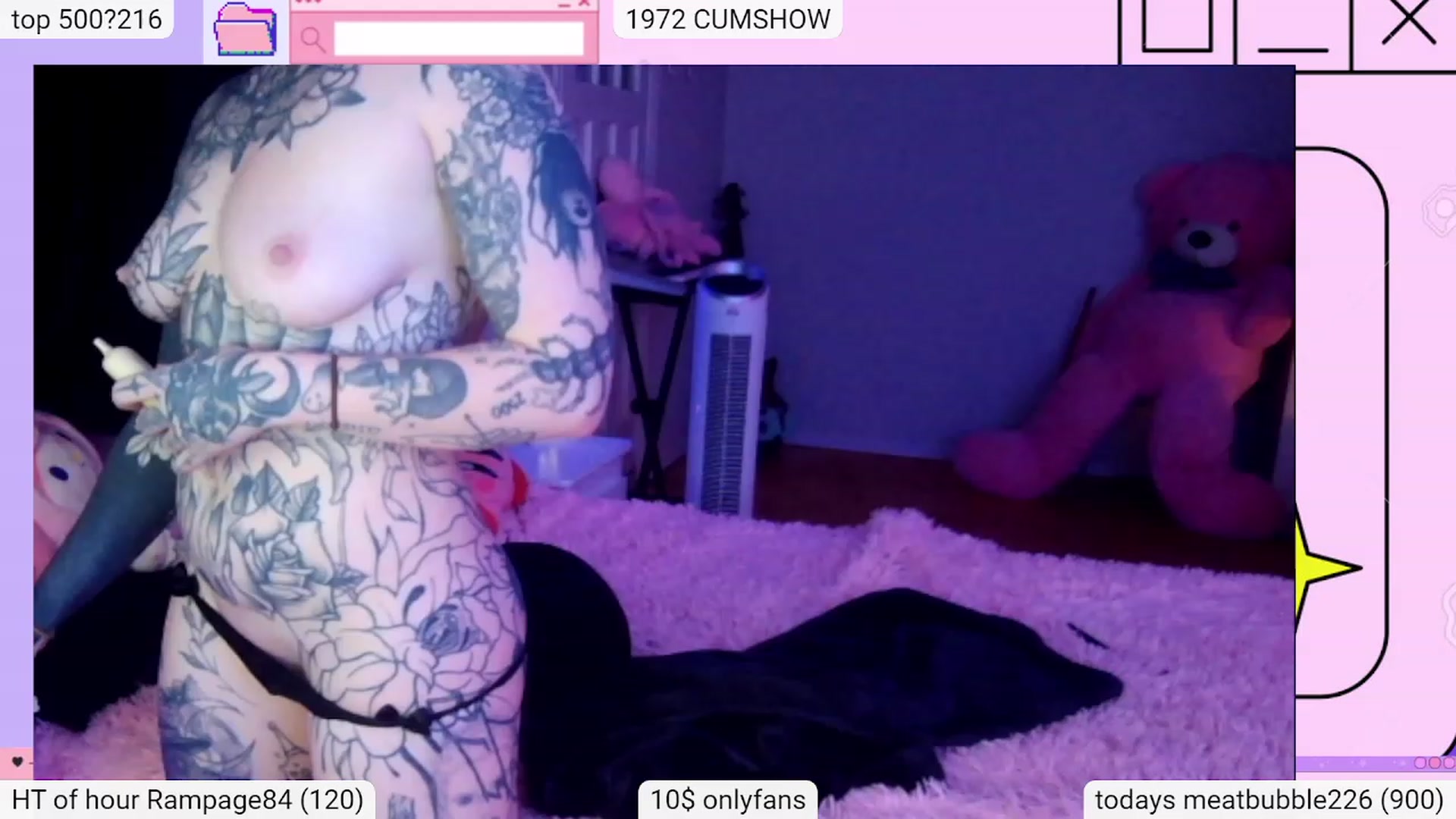 Gallery image thumbnail from Tattoobambi's myfreecams stream on, 12/20/2023, 01:09 image 19 of 20