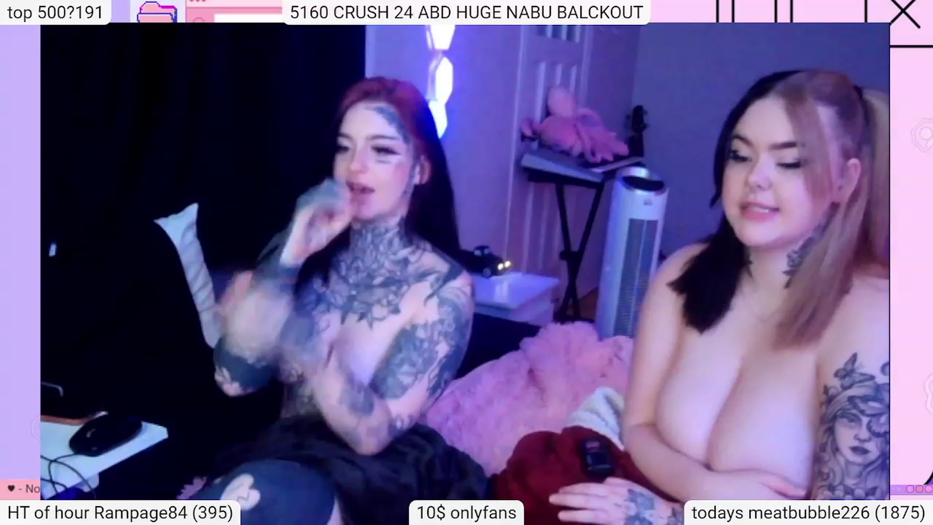 Gallery image thumbnail from Tattoobambi's myfreecams stream on, 12/20/2023, 03:55 image 12 of 20