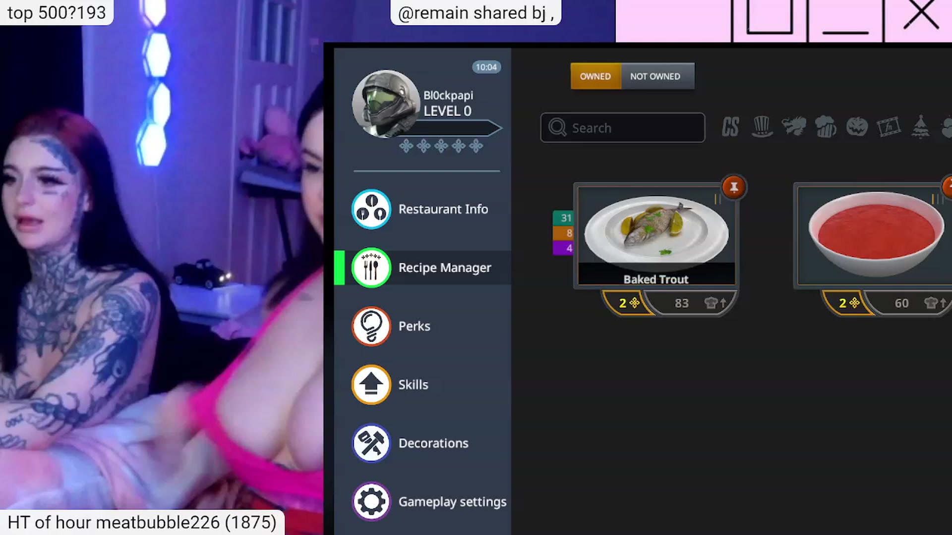 Gallery image thumbnail from Tattoobambi's myfreecams stream on, 12/20/2023, 03:55 image 2 of 20