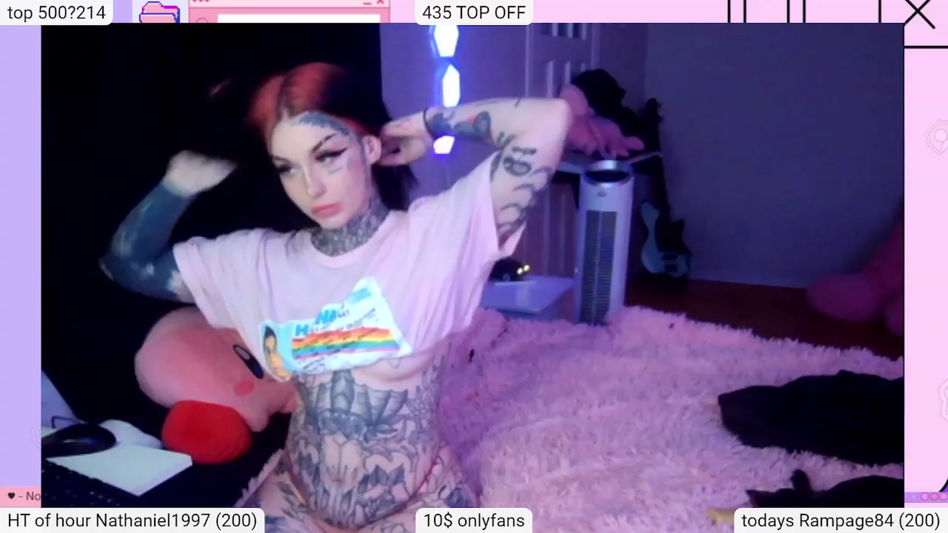 Gallery image thumbnail from Tattoobambi's myfreecams stream on, 12/22/2023, 02:32 image 7 of 20