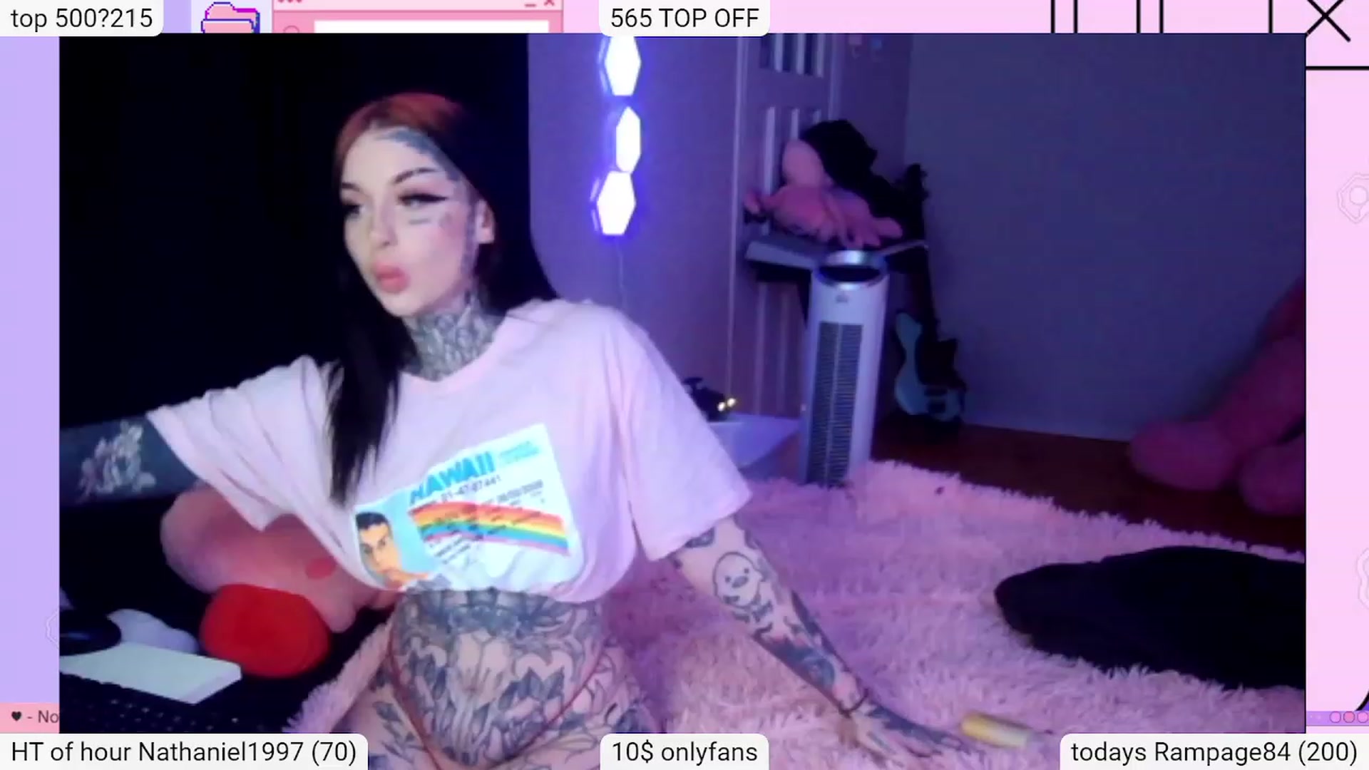 Gallery image thumbnail from Tattoobambi's myfreecams stream on, 12/22/2023, 02:32 image 5 of 20
