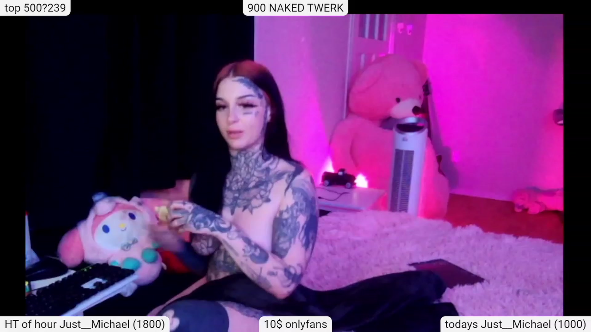 Gallery image thumbnail from Tattoobambi's myfreecams stream on, 12/24/2023, 04:55 image 7 of 20