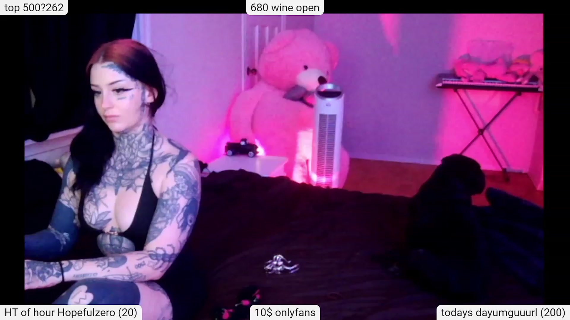 Gallery image thumbnail from Tattoobambi's myfreecams stream on, 12/26/2023, 01:58 image 2 of 20