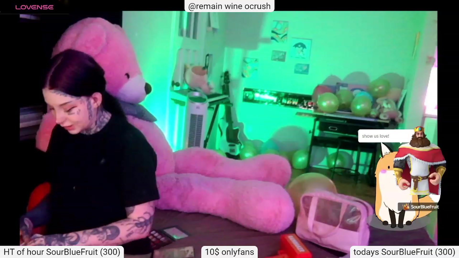 Gallery image thumbnail from Tattoobambi's myfreecams stream on, 12/31/2023, 23:41 image 11 of 20