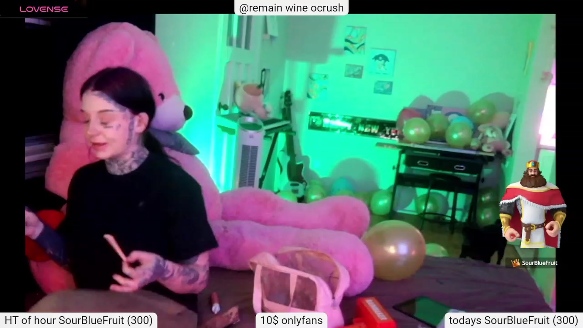 Gallery image thumbnail from Tattoobambi's myfreecams stream on, 12/31/2023, 23:41 image 8 of 20