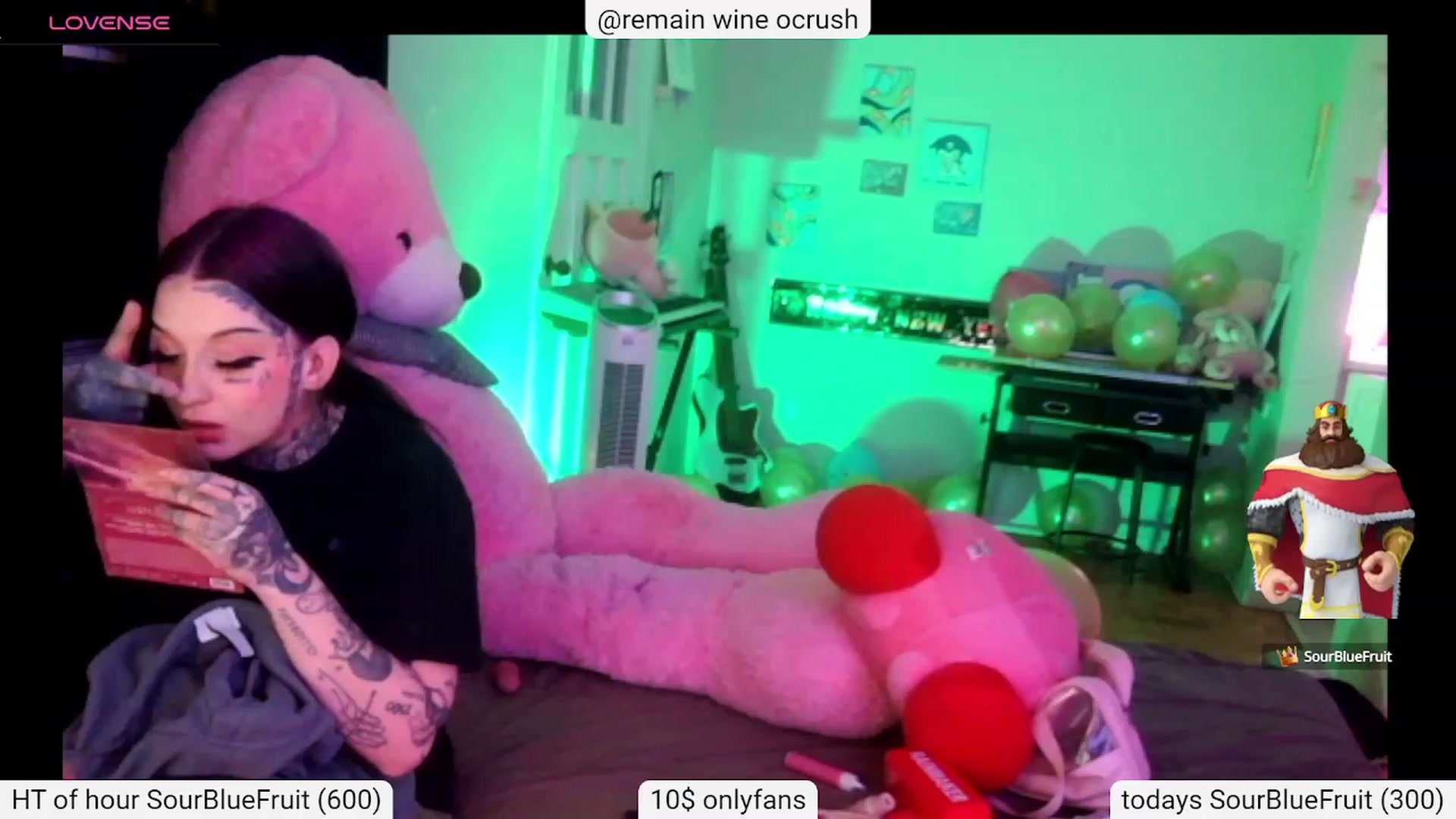 Gallery image thumbnail from Tattoobambi's myfreecams stream on, 12/31/2023, 23:41 image 20 of 20