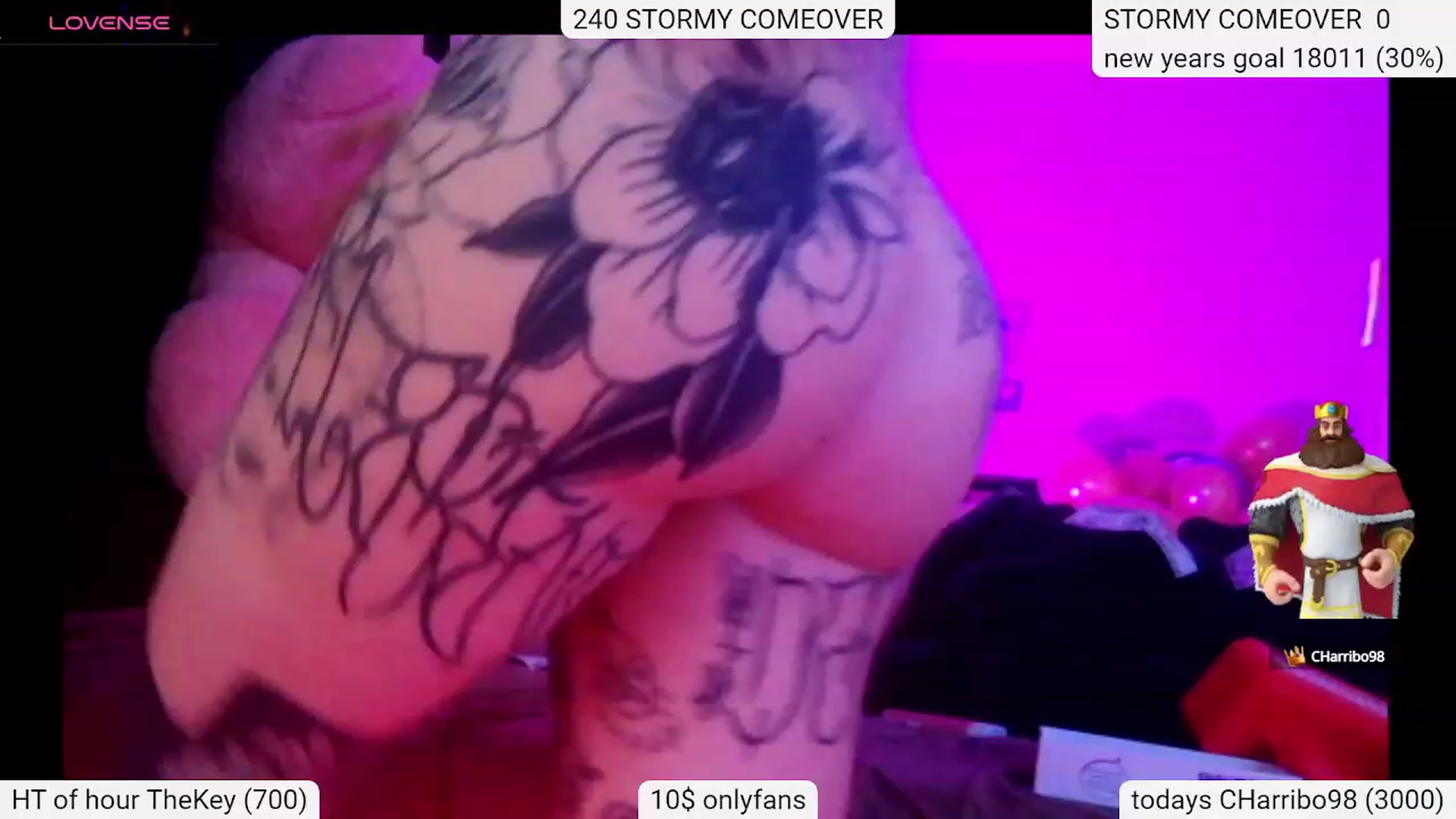 Gallery image thumbnail from Tattoobambi's myfreecams stream on, 01/01/2024, 03:39 image 12 of 20