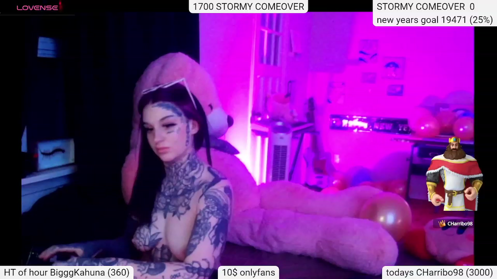 Gallery image thumbnail from Tattoobambi's myfreecams stream on, 01/01/2024, 03:39 image 8 of 20