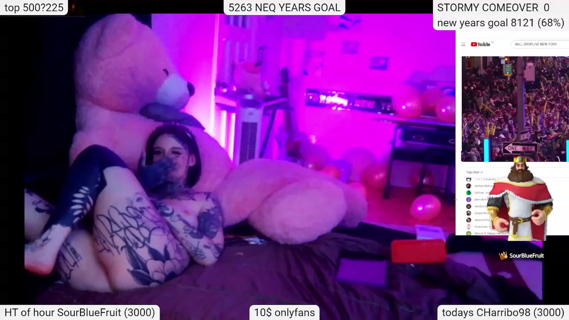 Gallery image thumbnail from Tattoobambi's myfreecams stream on, 01/01/2024, 04:41 image 16 of 20