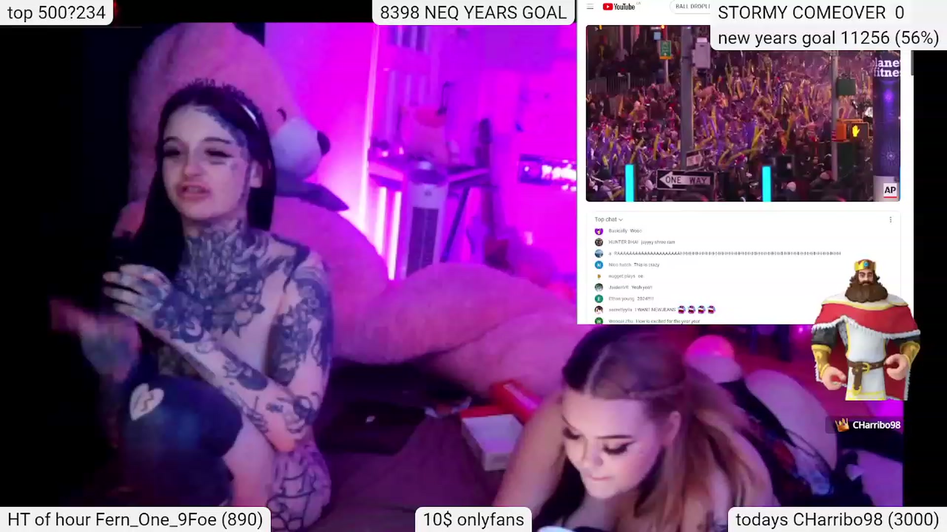 Gallery image thumbnail from Tattoobambi's myfreecams stream on, 01/01/2024, 04:41 image 9 of 20