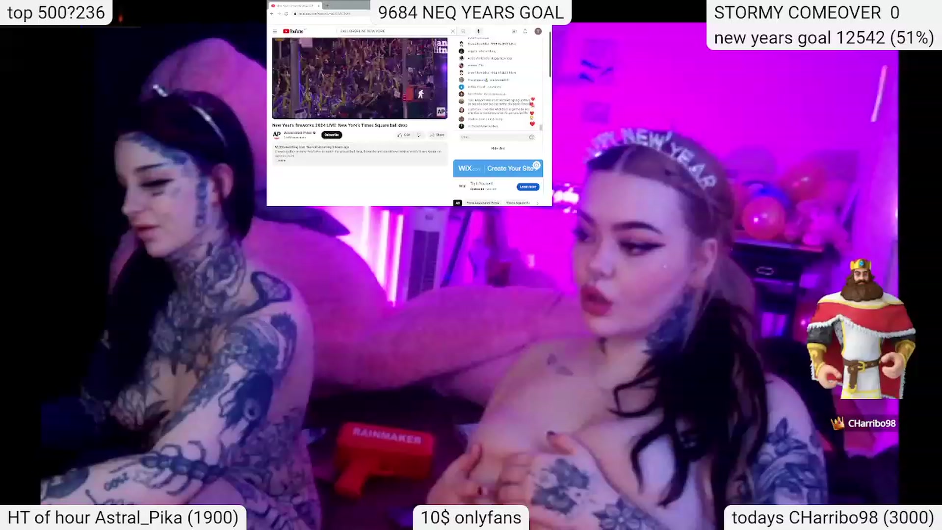 Gallery image thumbnail from Tattoobambi's myfreecams stream on, 01/01/2024, 04:41 image 1 of 20