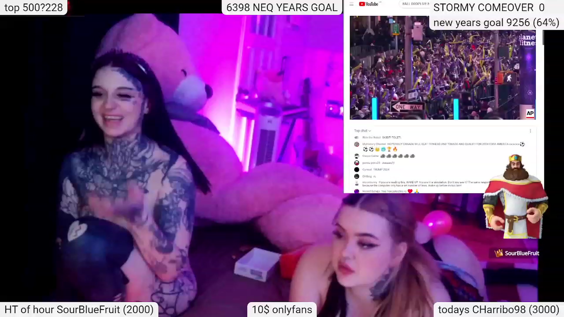 Gallery image thumbnail from Tattoobambi's myfreecams stream on, 01/01/2024, 04:41 image 12 of 20