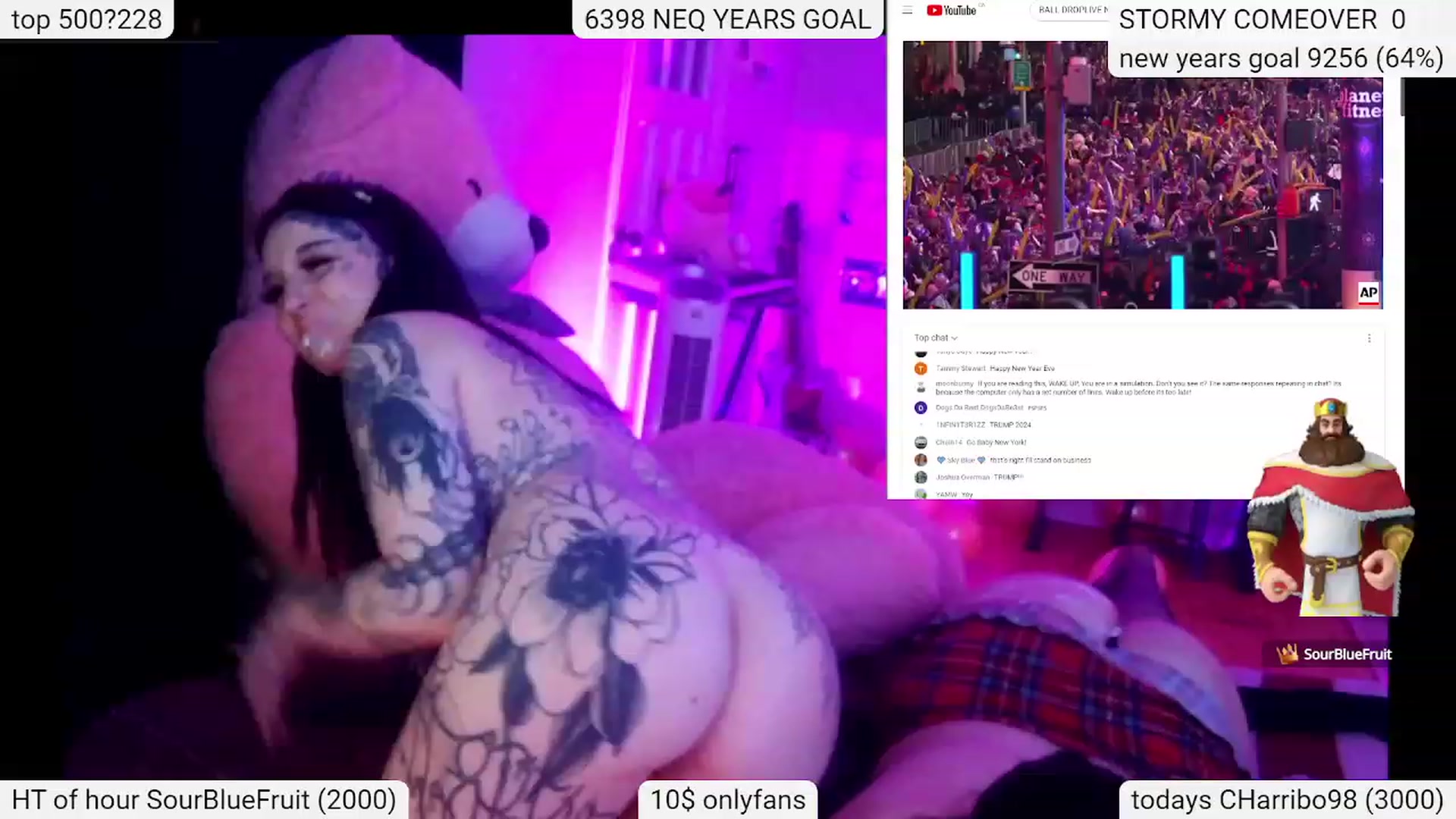 Gallery image thumbnail from Tattoobambi's myfreecams stream on, 01/01/2024, 04:41 image 11 of 20