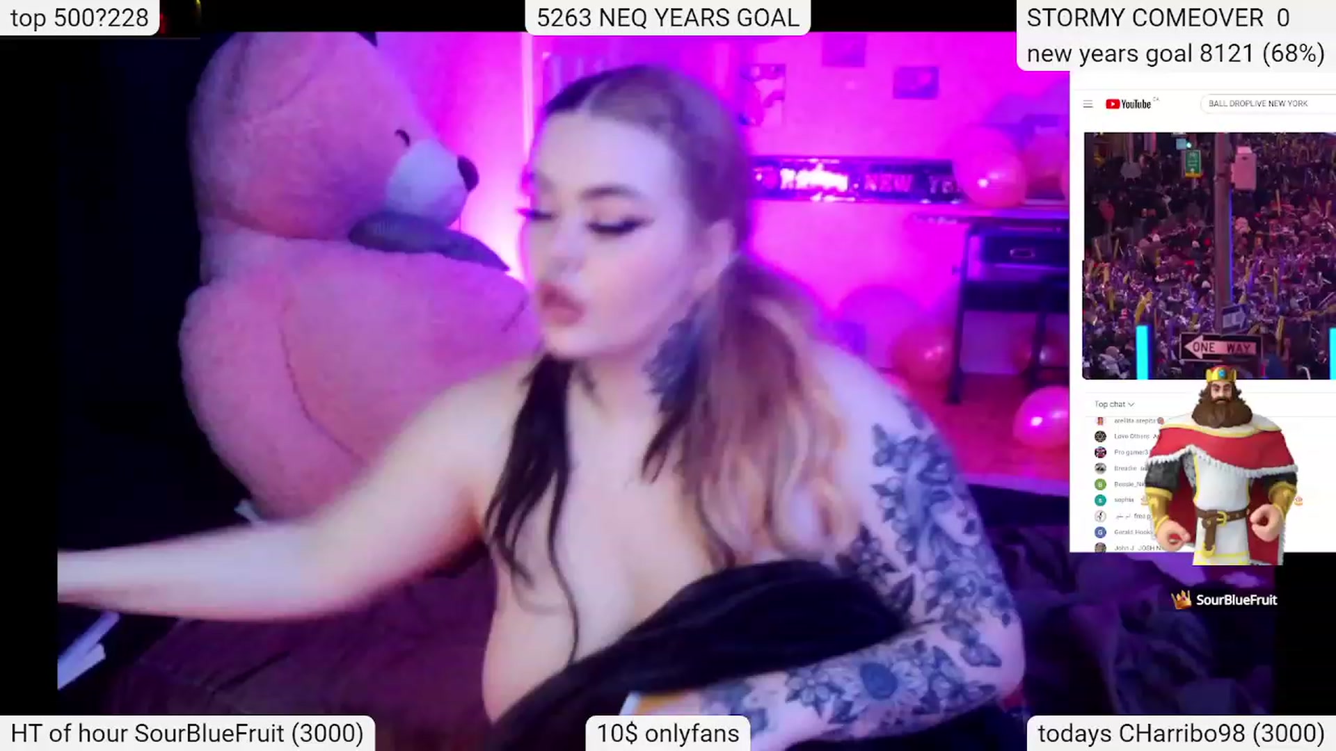 Gallery image thumbnail from Tattoobambi's myfreecams stream on, 01/01/2024, 04:41 image 15 of 20